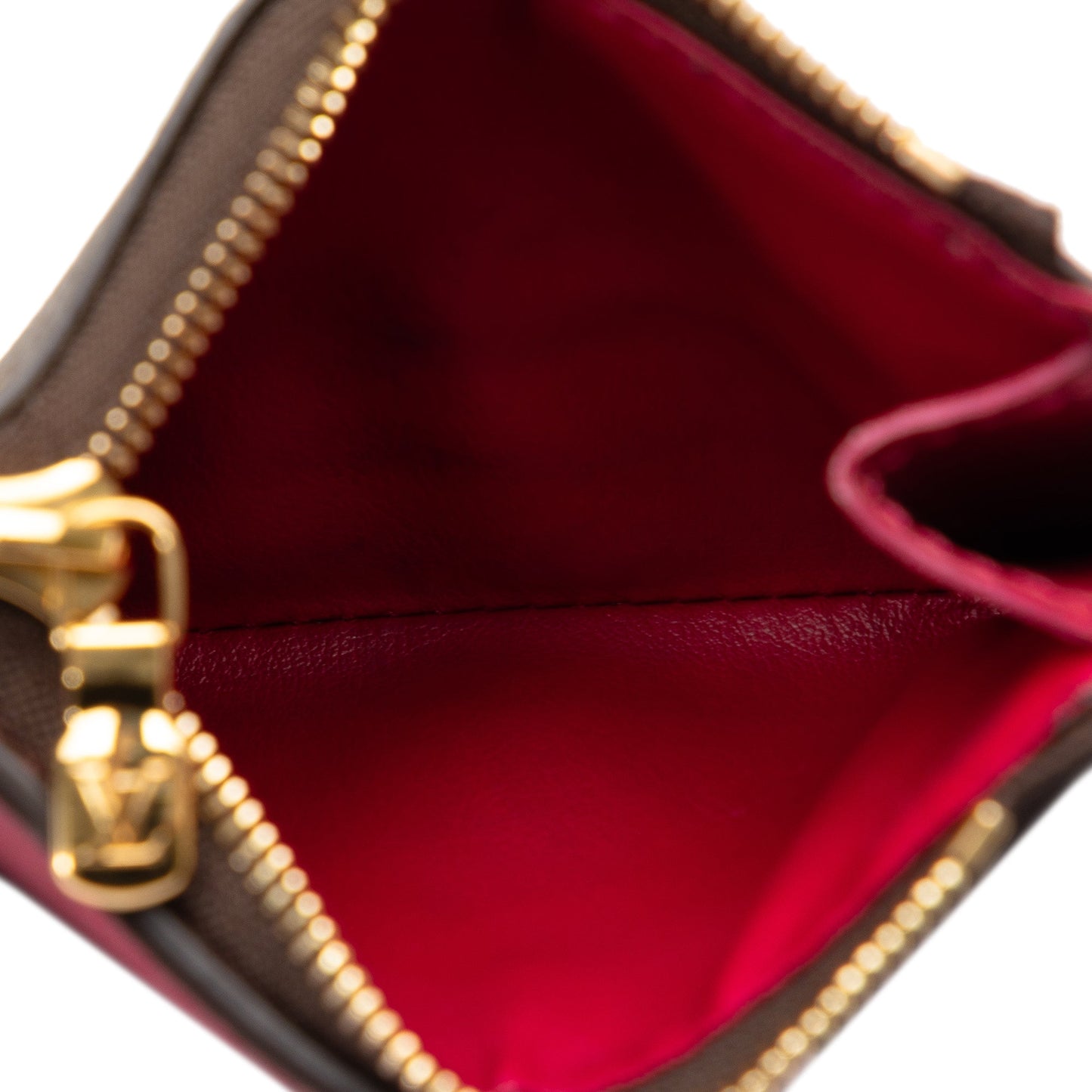 Brown Louis Vuitton Monogram Zoe Wallet