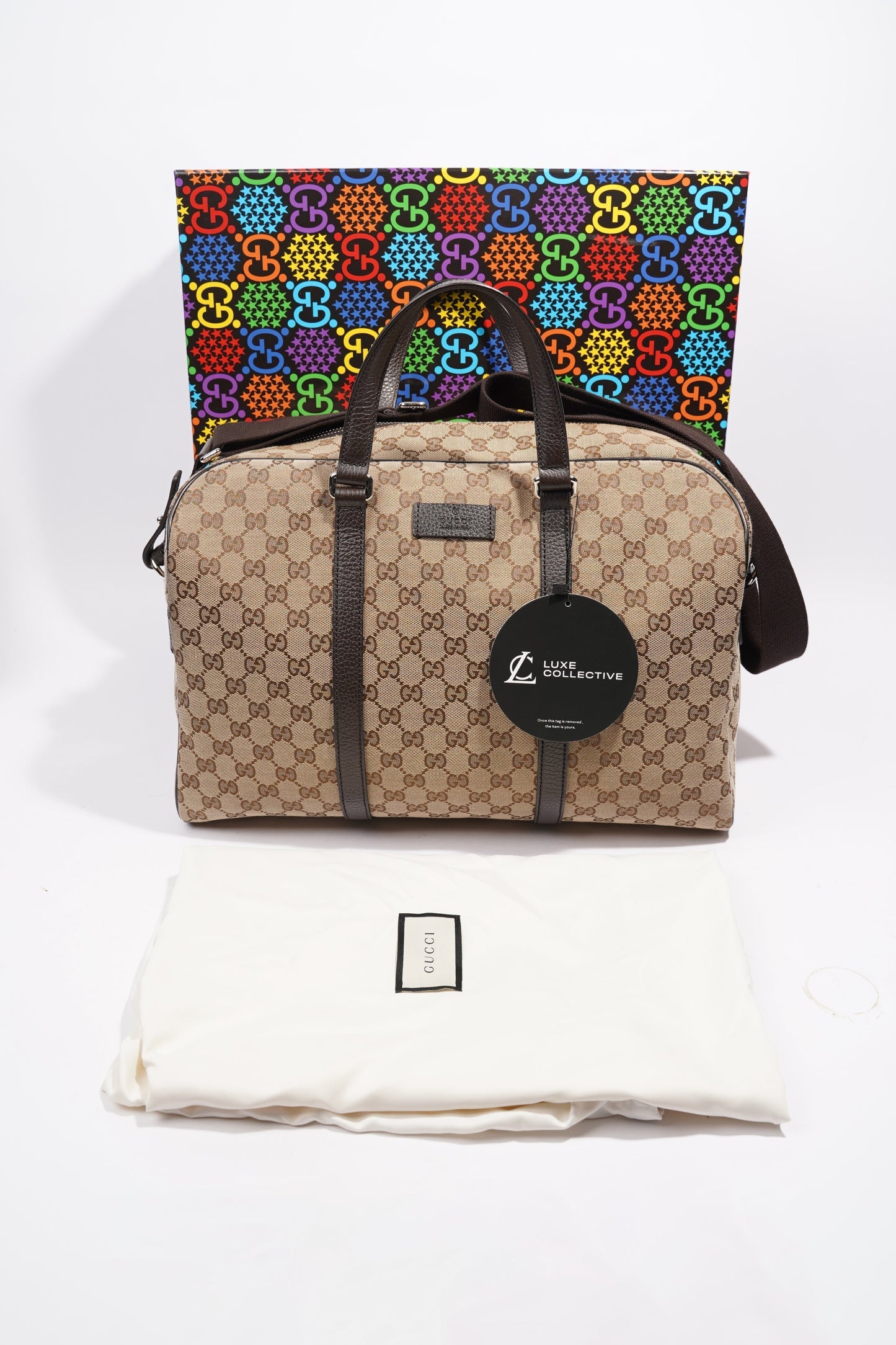 Gucci Carry On Duffle Bag Supreme Canvas