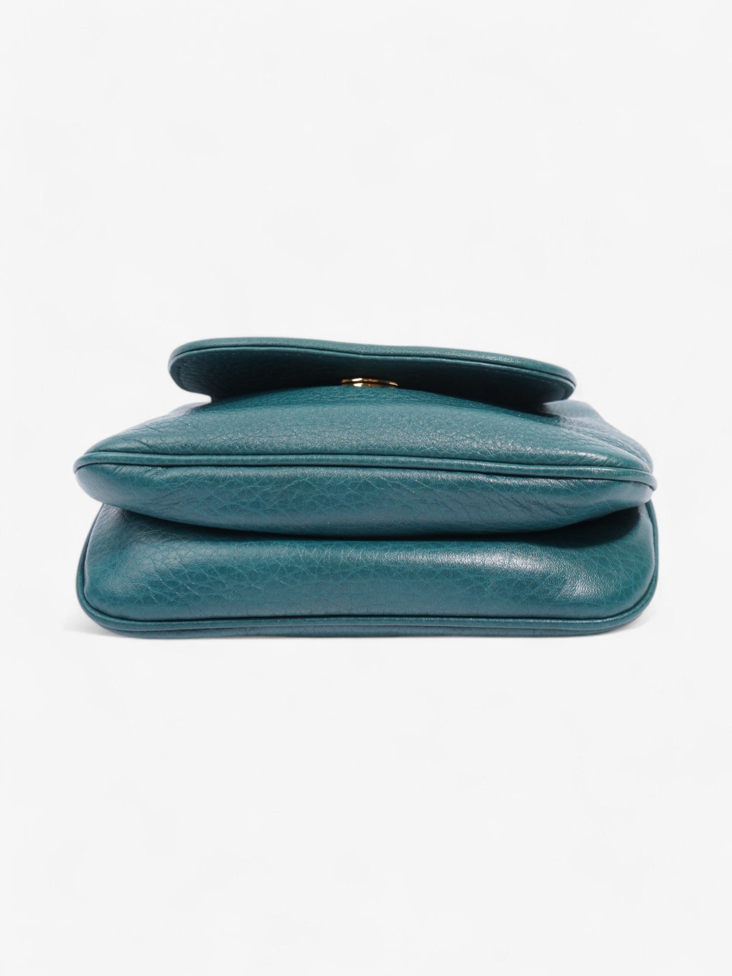 Gucci 1973 Crossbody Teal Leather