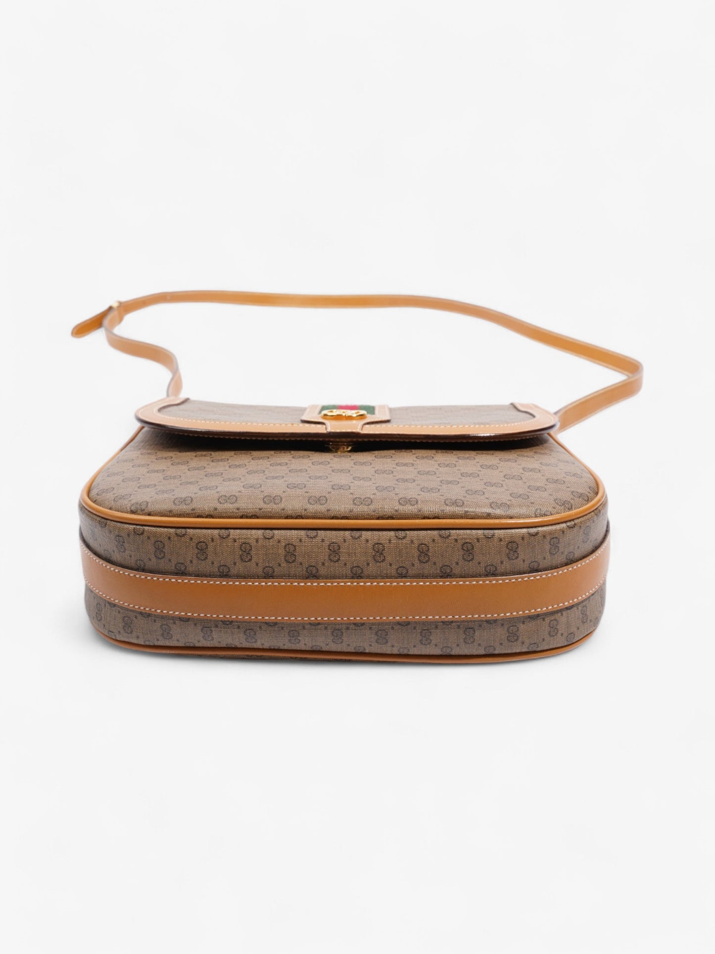 Gucci Vintage Web Crossbody GG Supreme / Green / Red Canvas