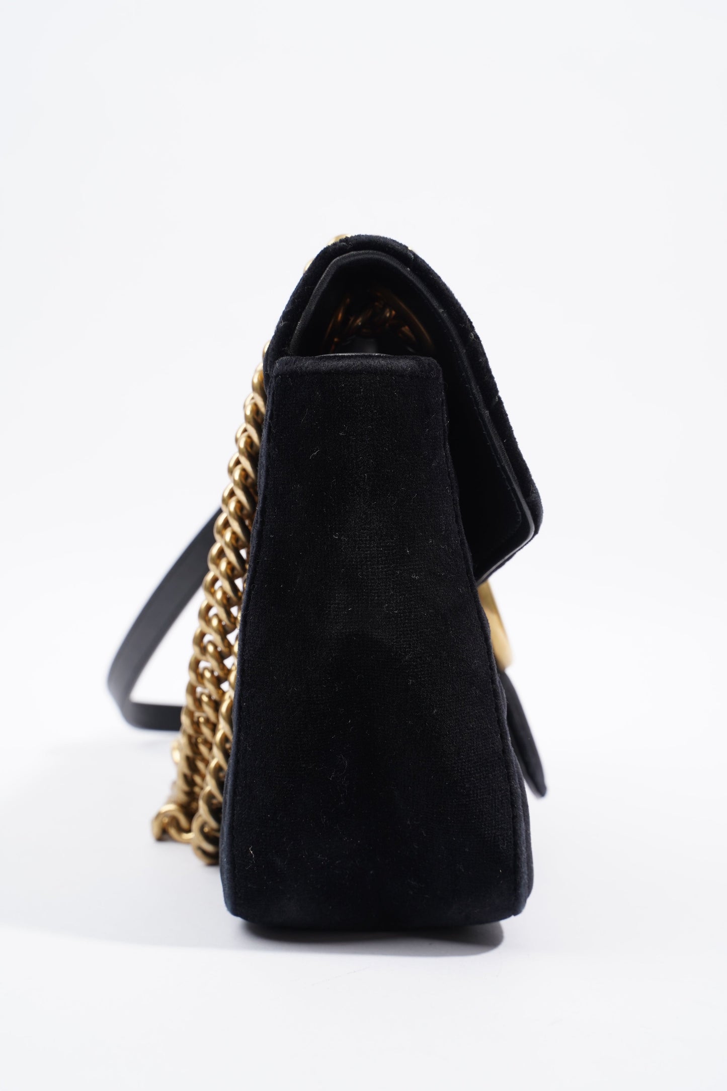 Gucci GG Marmont Small Black Velvet