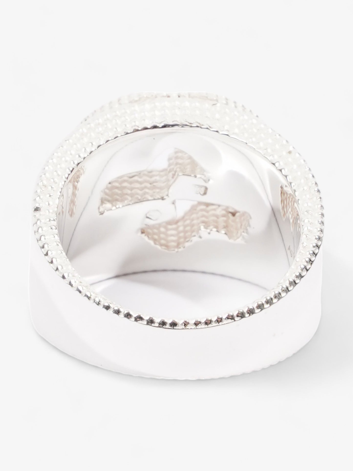 Gucci Interlocking G Ring Silver Silver Sterling 15 (55mm