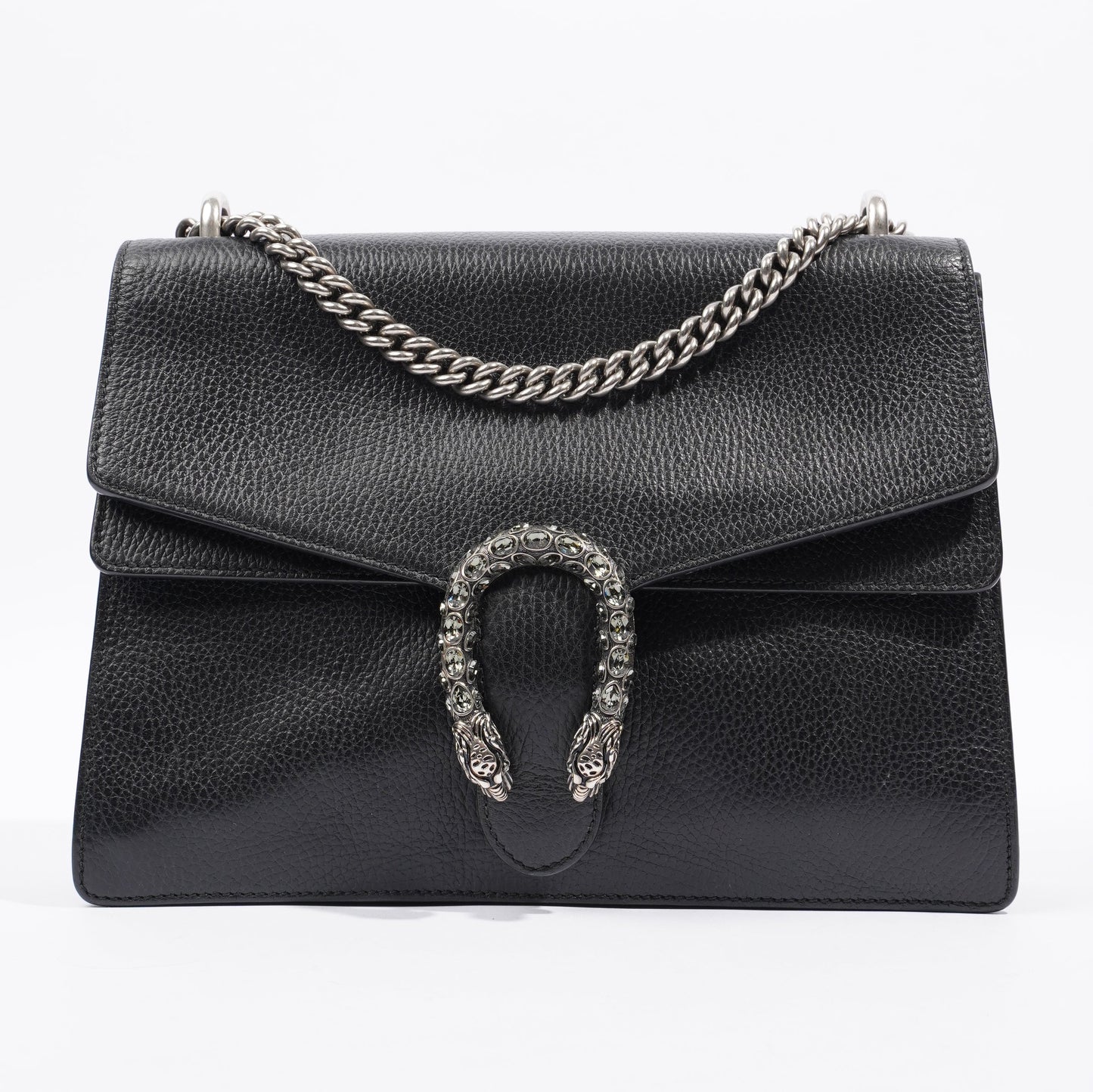 Gucci Dionysus Black Leather Medium