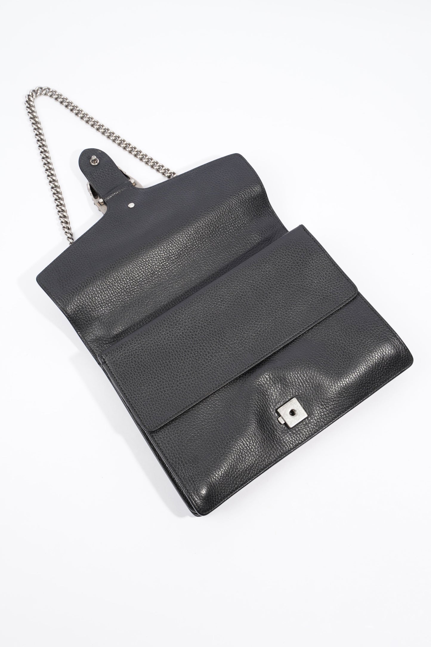 Gucci Dionysus Black Leather Medium