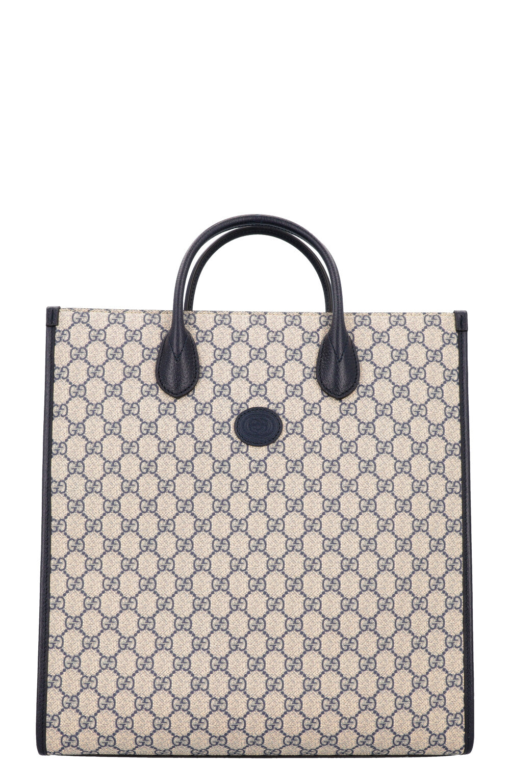 GUCCI Supreme GG Medium Tote Bag Blue