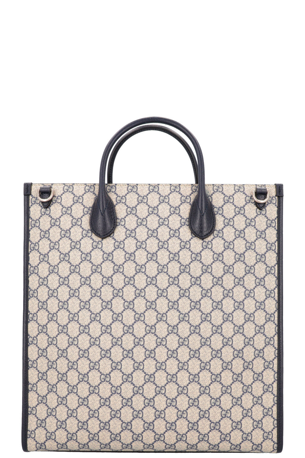 GUCCI Supreme GG Medium Tote Bag Blue