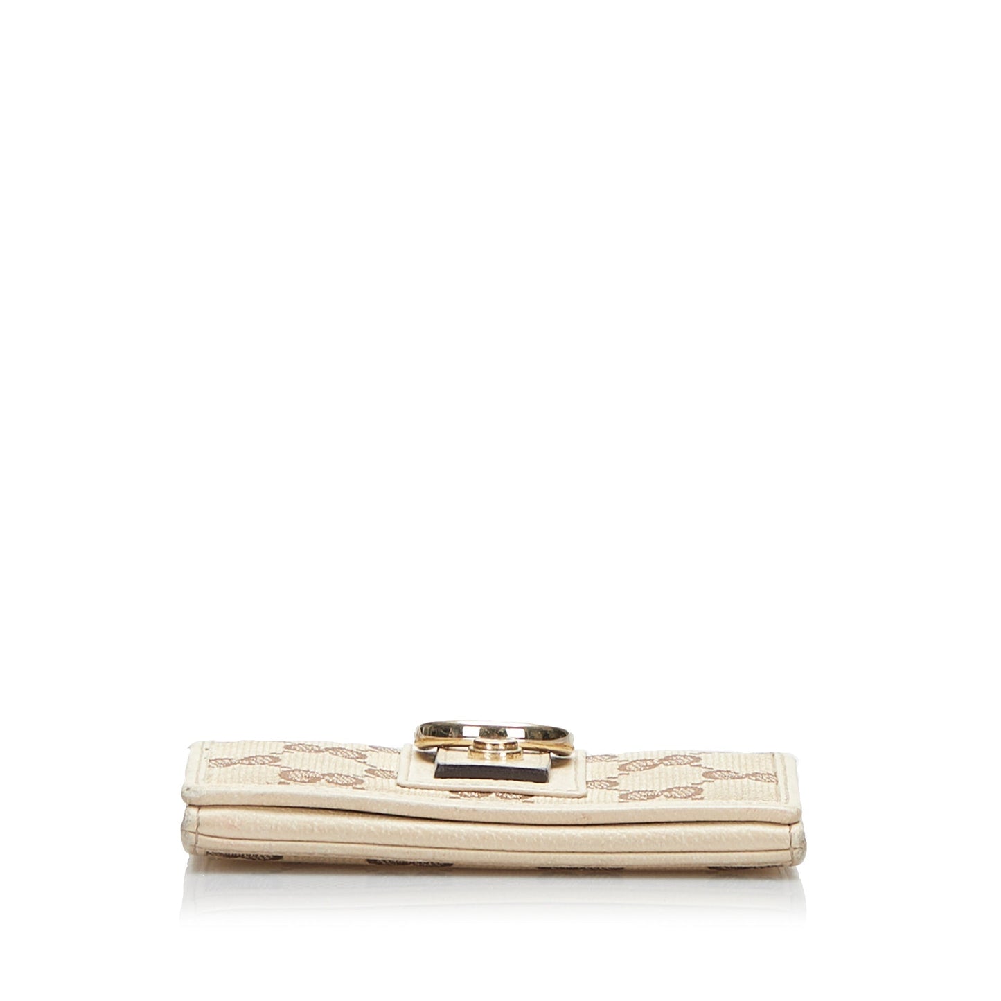 Gucci GG Canvas D-Ring Card Holder
