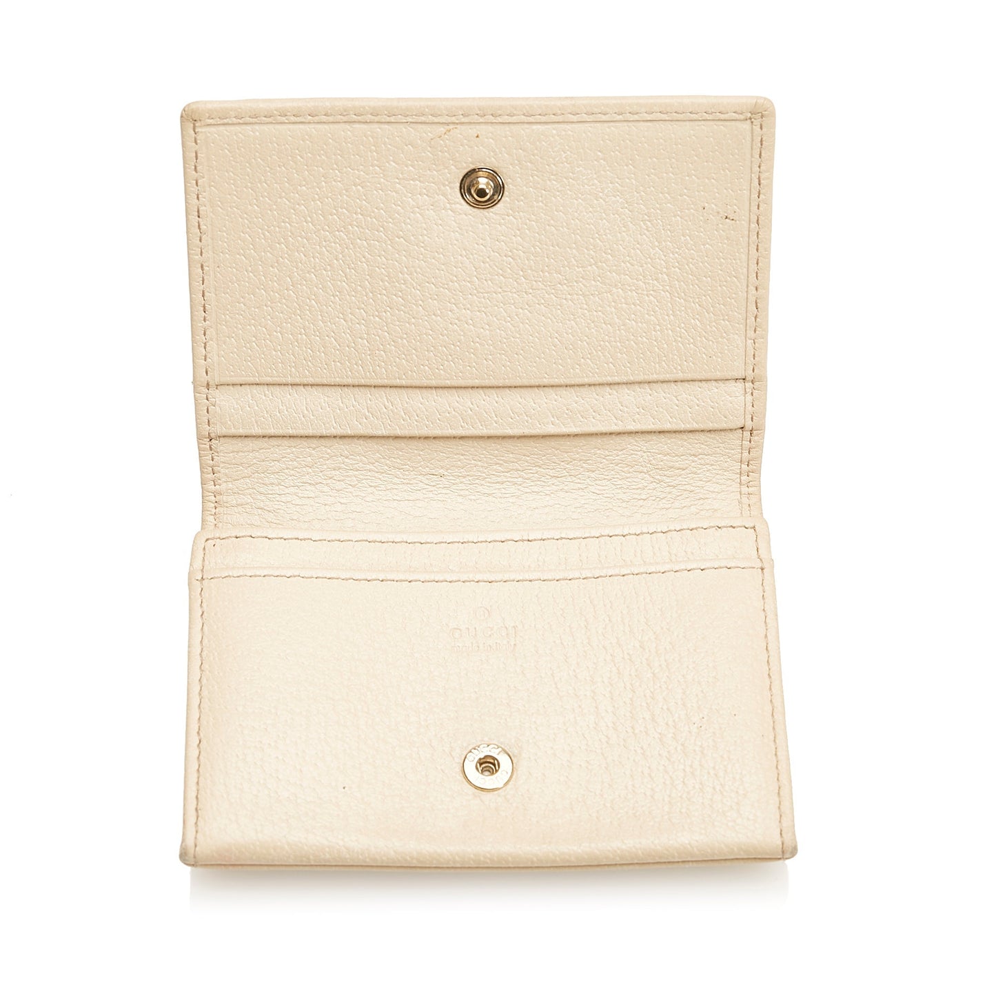 Gucci GG Canvas D-Ring Card Holder