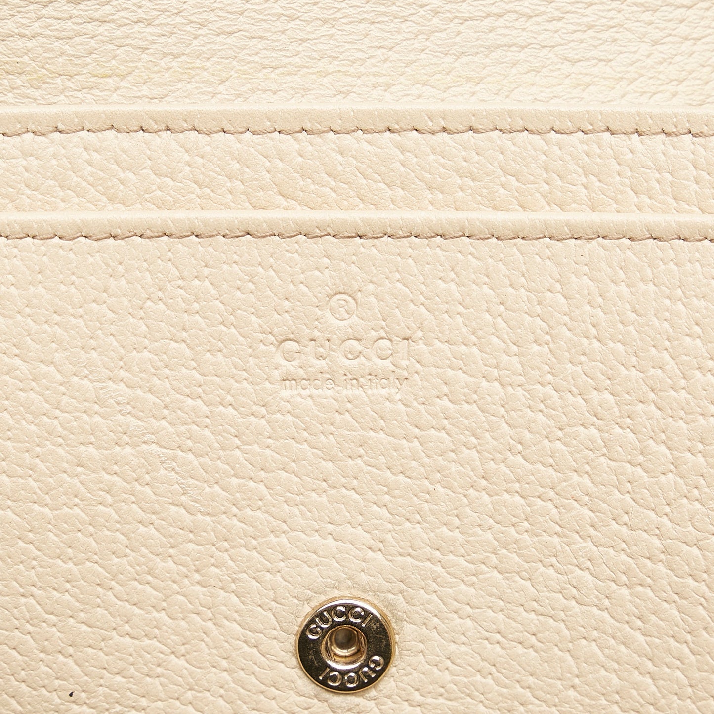 Gucci GG Canvas D-Ring Card Holder