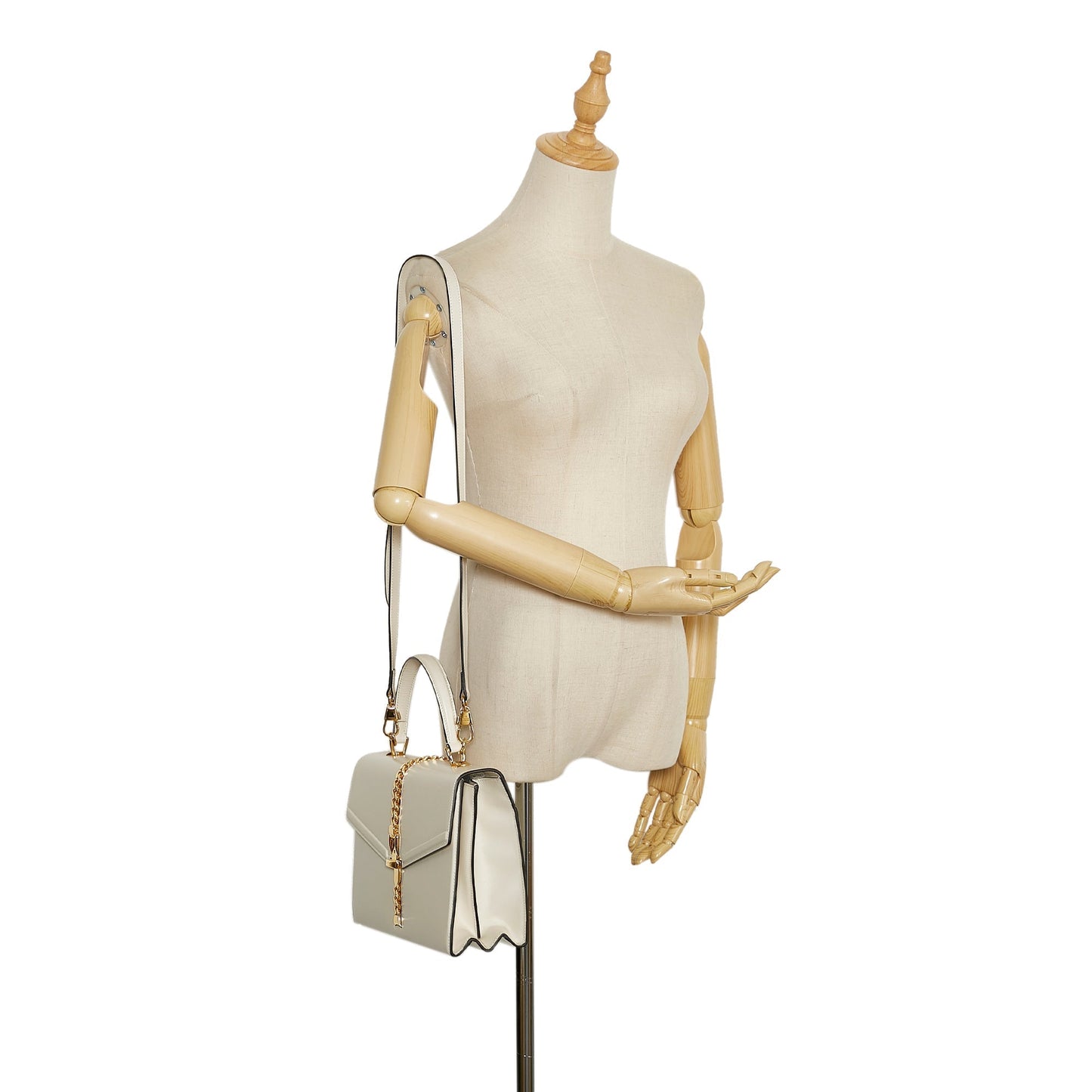 Gucci Sylvie 1969 Leather Satchel