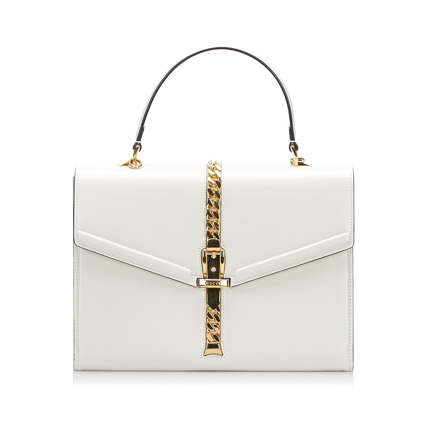 Gucci Sylvie 1969 Leather Satchel