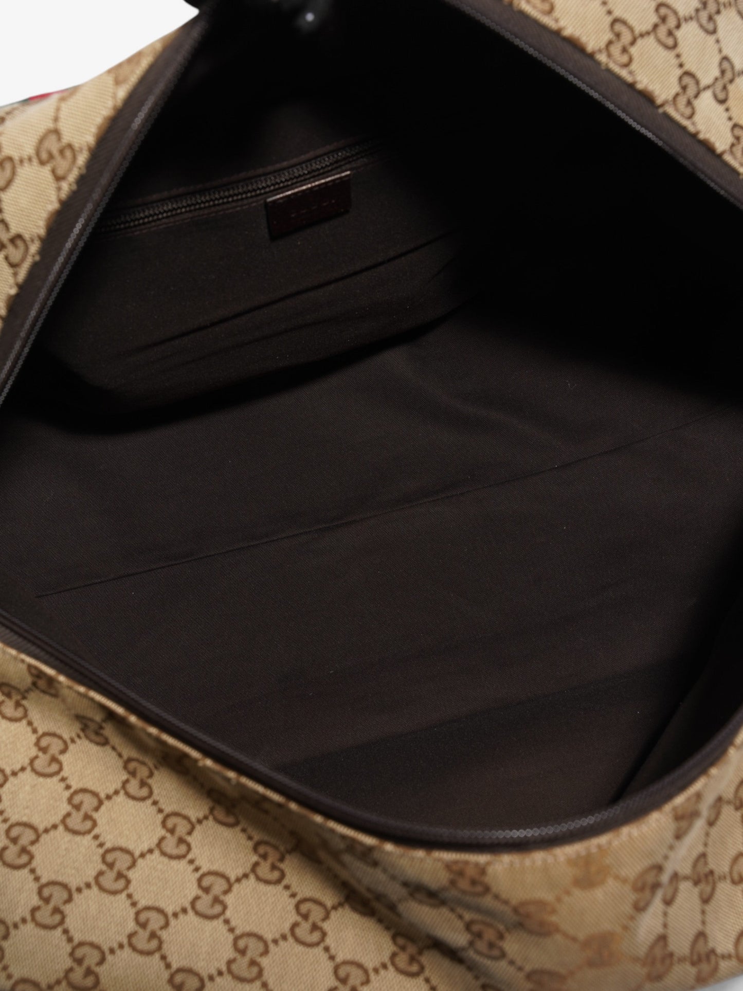 Gucci GG Carryall Duffle Bag GG Supreme / Brown Canvas