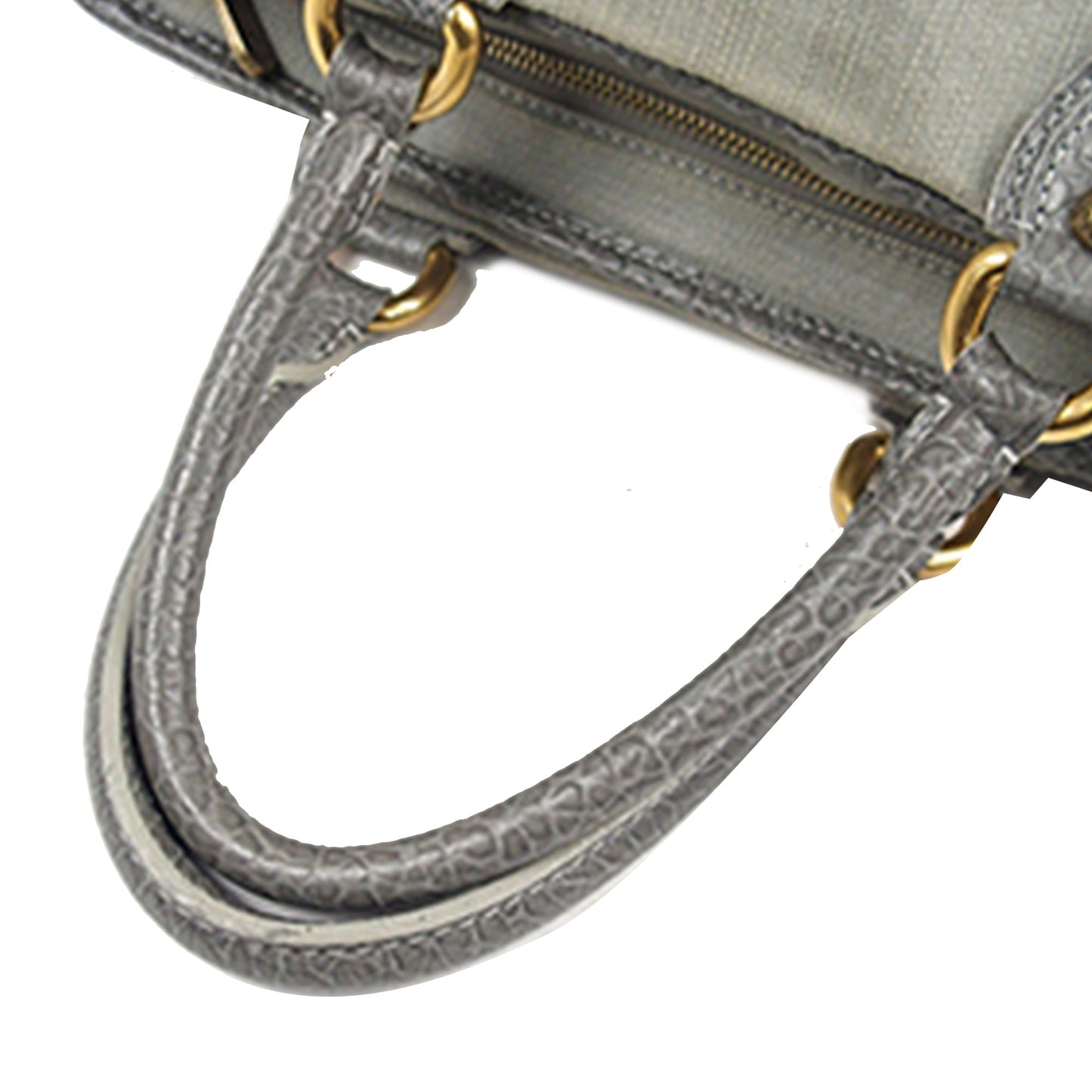 Gray Louis Vuitton Monogram Denim Neo Cabby MM Satchel