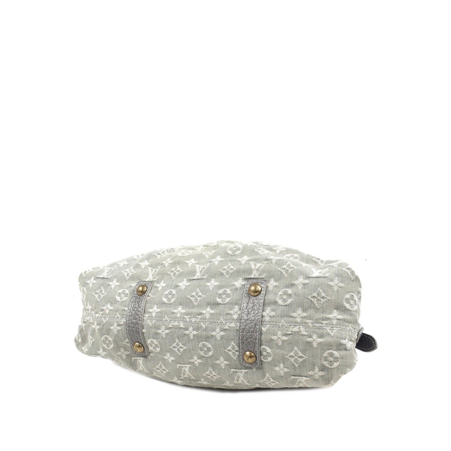 Gray Louis Vuitton Monogram Denim Neo Cabby MM Satchel