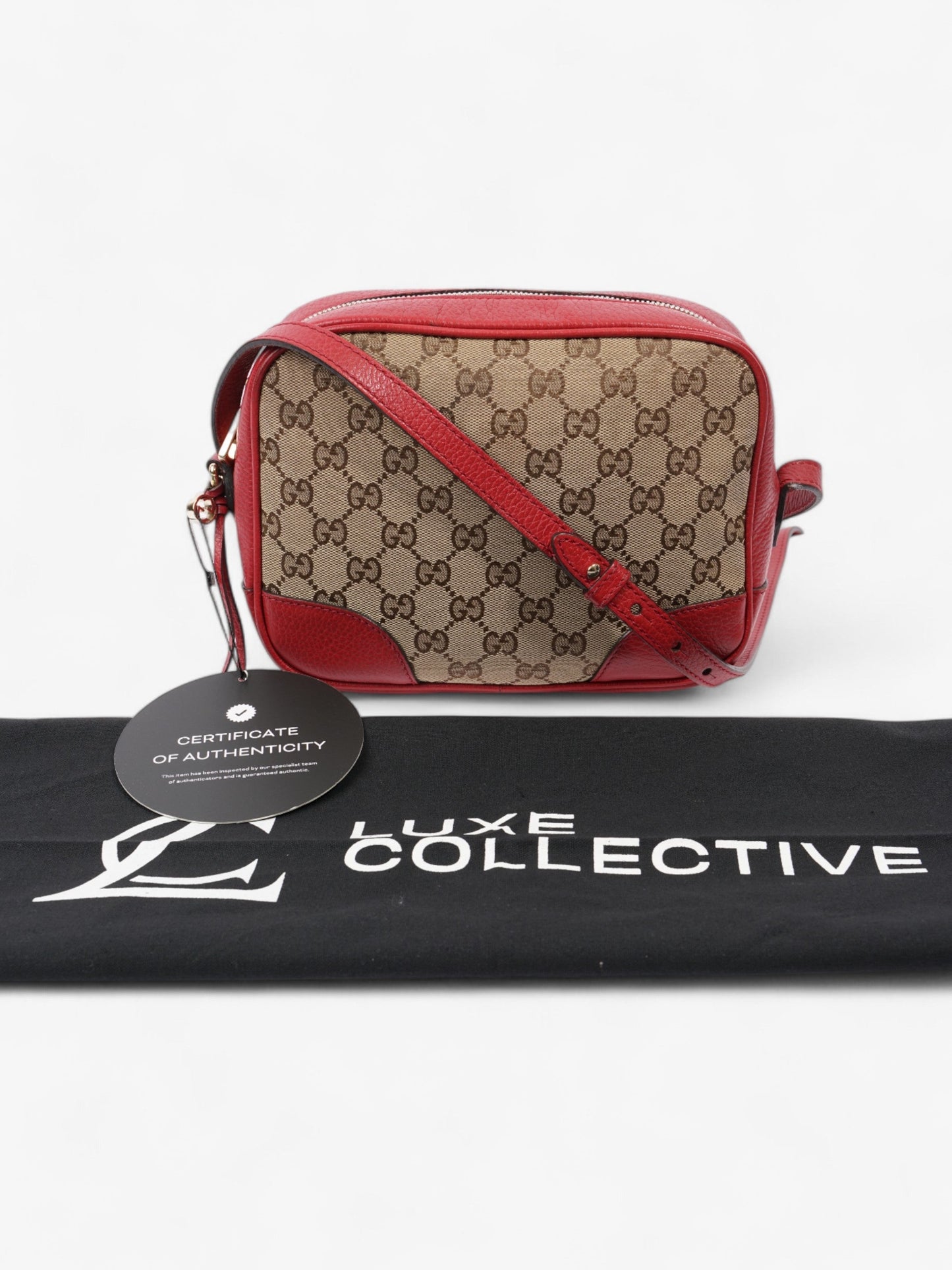 Gucci Bree GG Supreme / Red Canvas