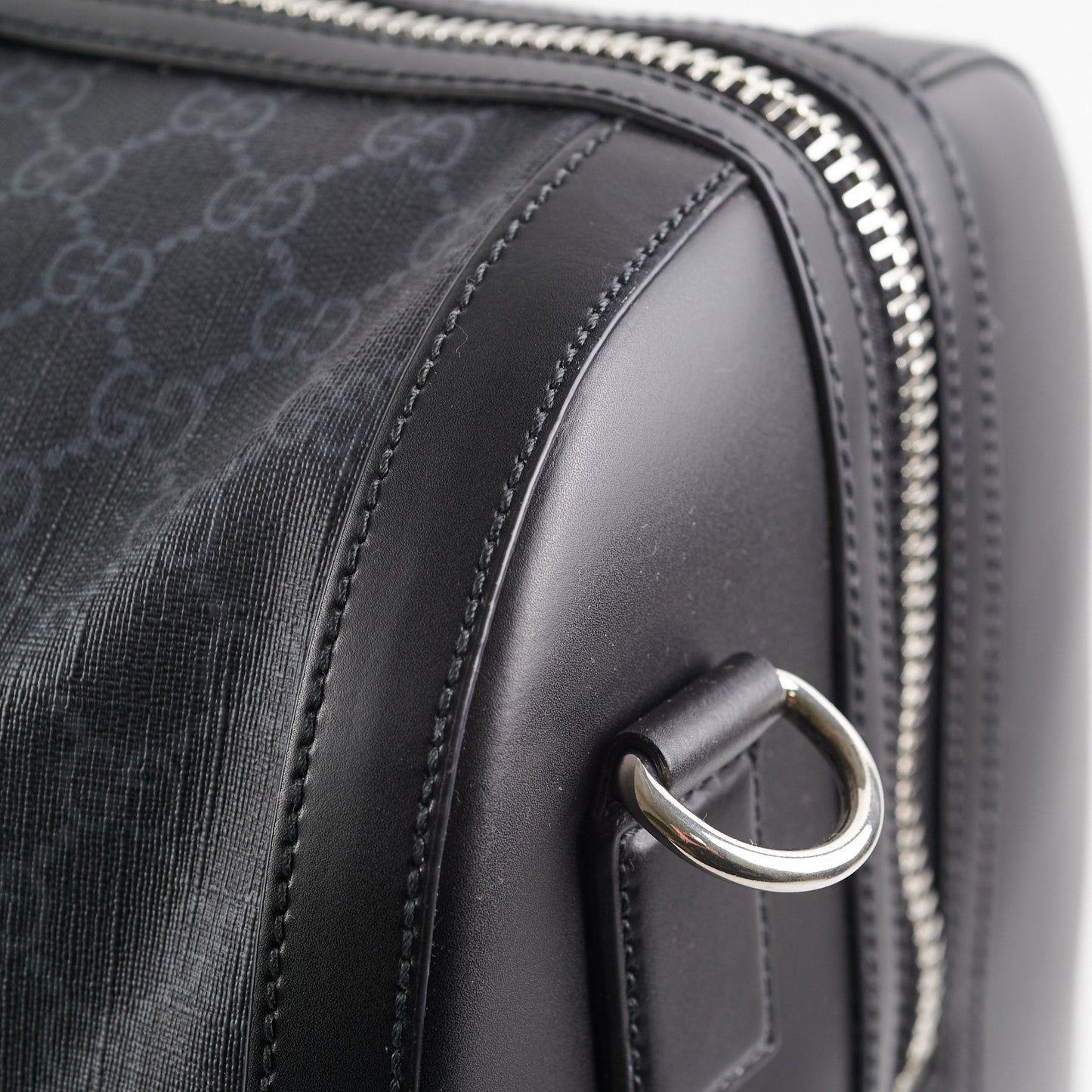 Gucci GG Black Carry On Duffle
