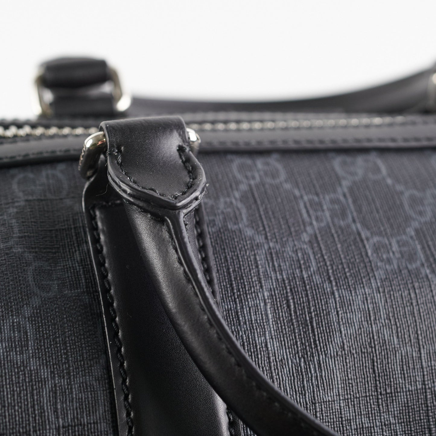 Gucci GG Black Carry On Duffle
