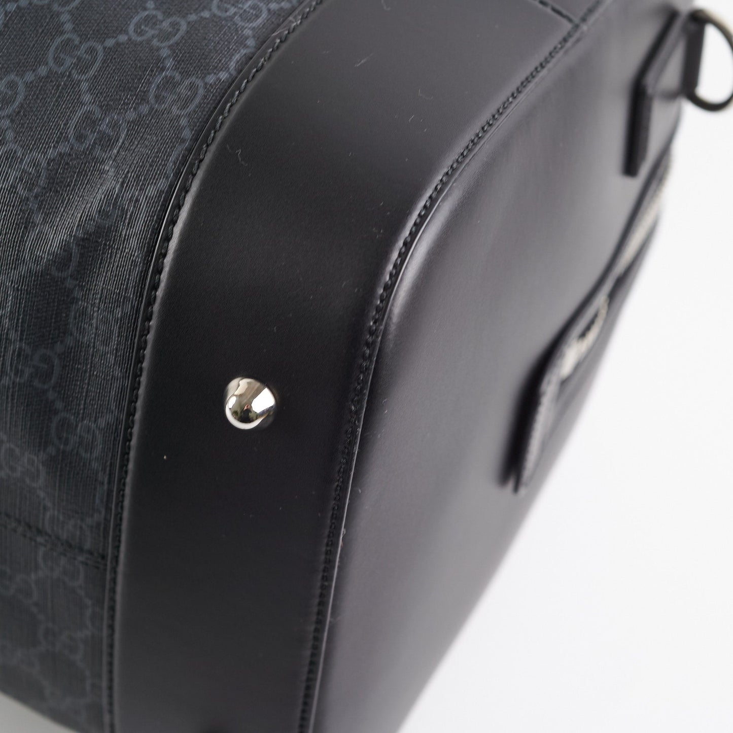 Gucci GG Black Carry On Duffle