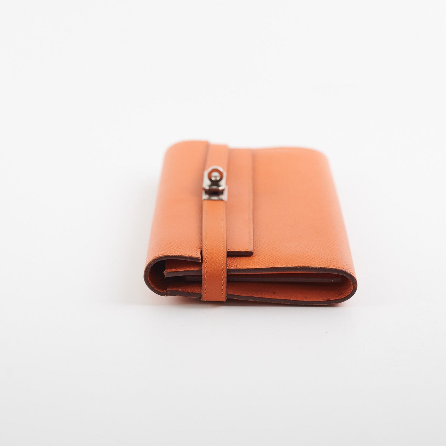 Hermes Kelly Wallet Orange