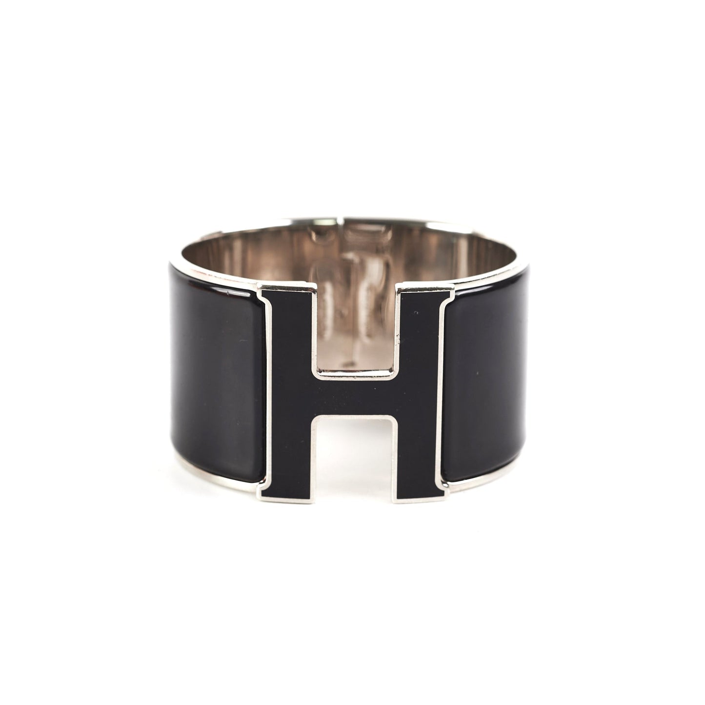 Hermes Extra Wide H Clic Clac Black