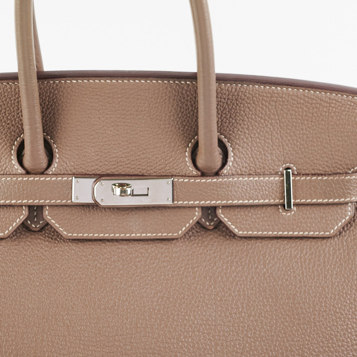 Hermes Birkin 35 Etoupe Togo Stamp Q Square (2013)