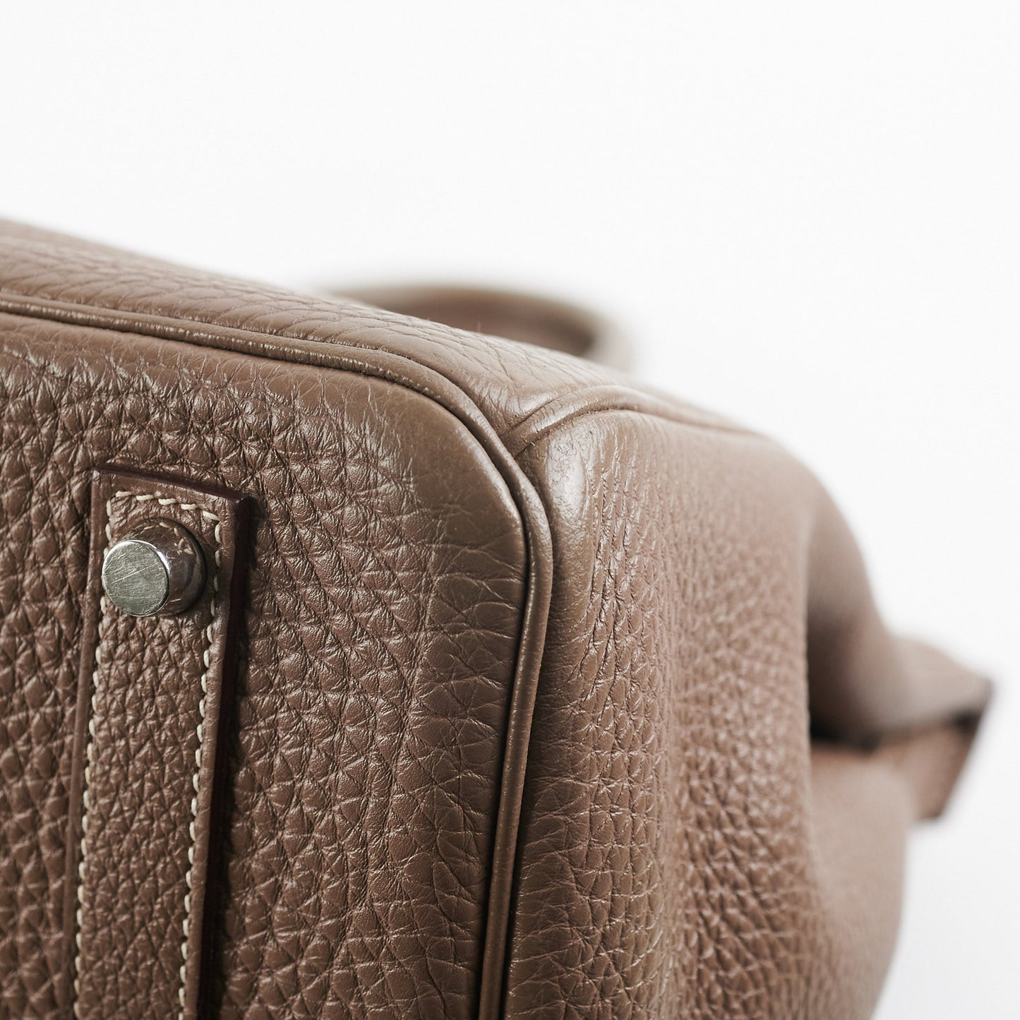 Hermes Birkin 35 Etoupe Togo Stamp Q Square (2013)