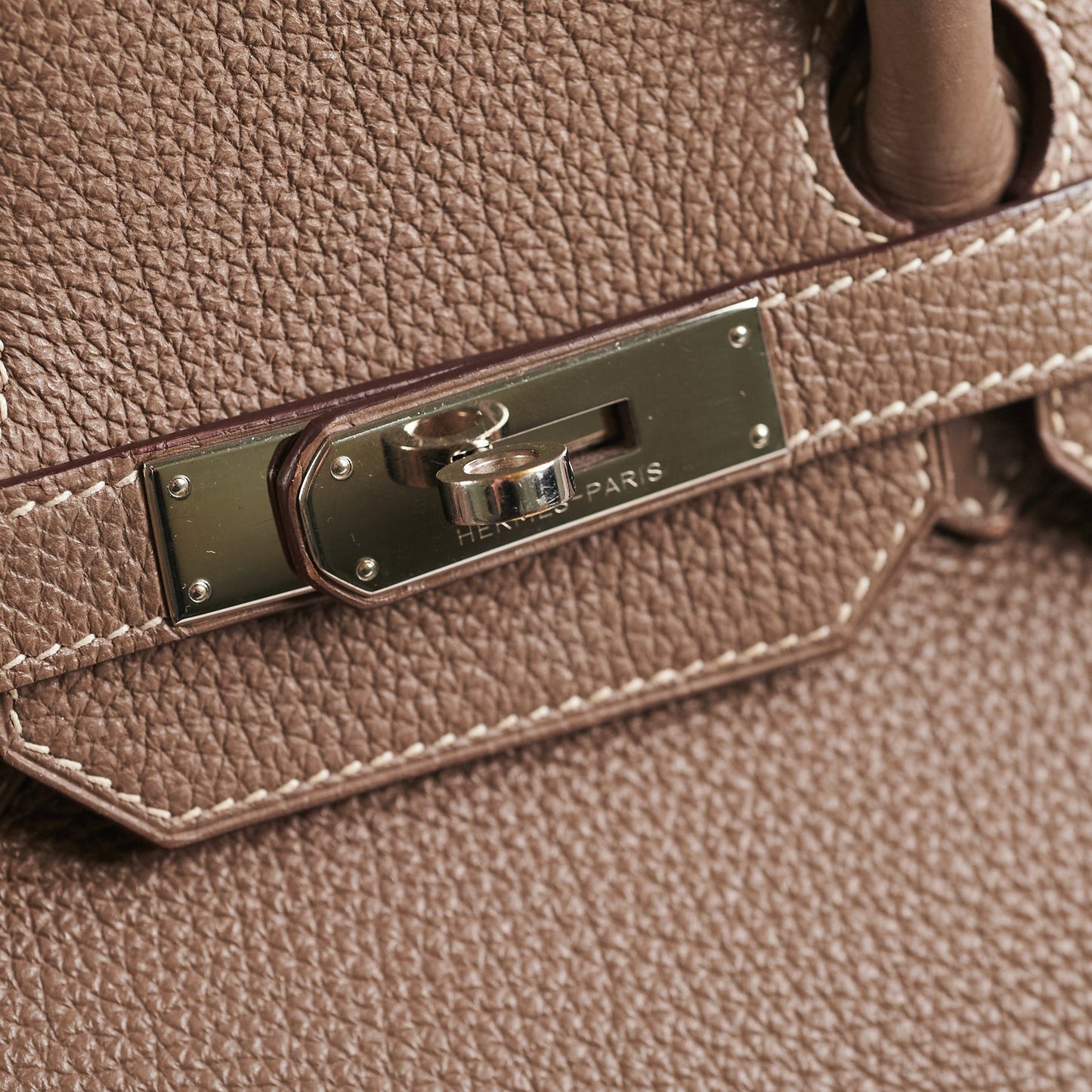Hermes Birkin 35 Etoupe Togo Stamp Q Square (2013)