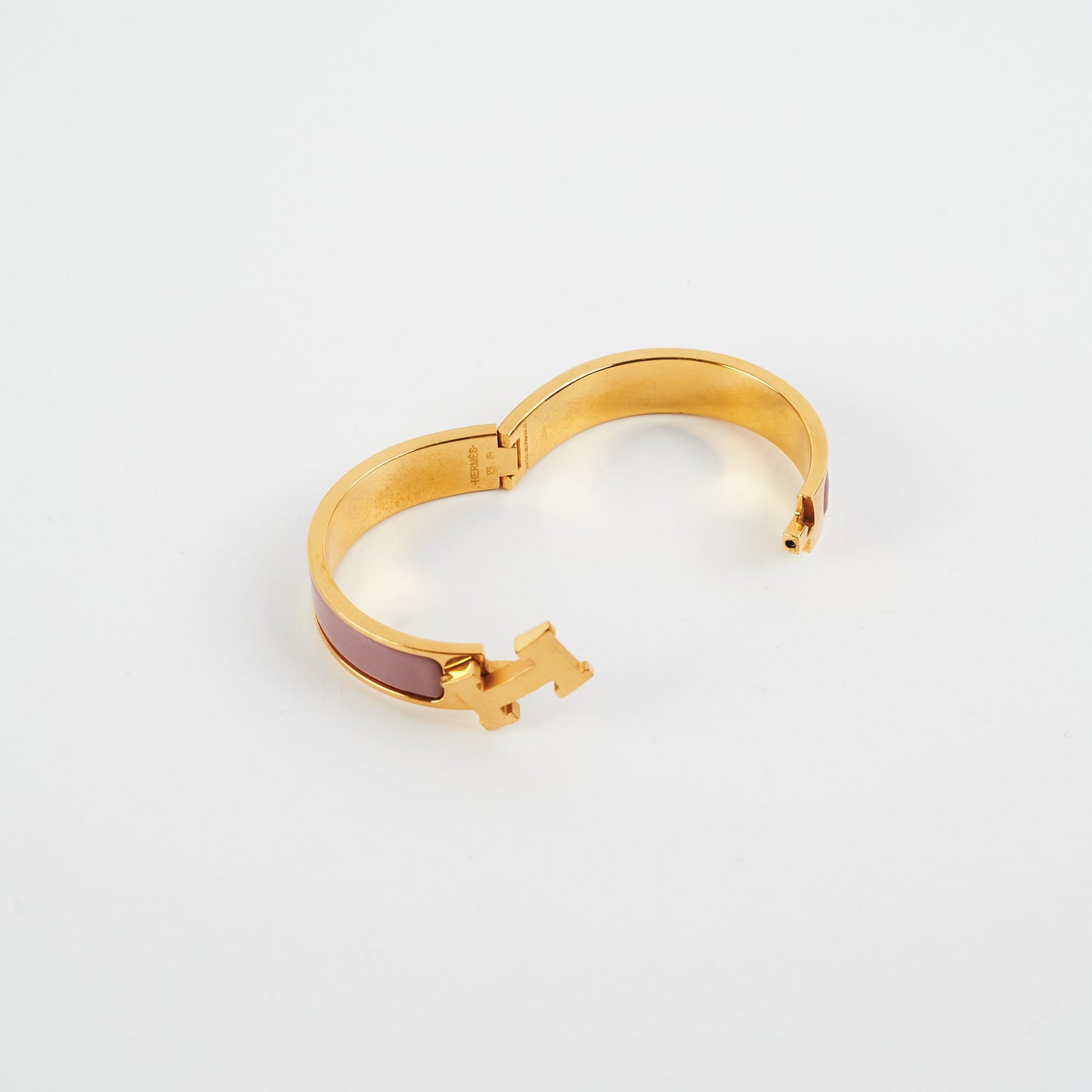 Hermes H Clic Bracelet Size PM Rose