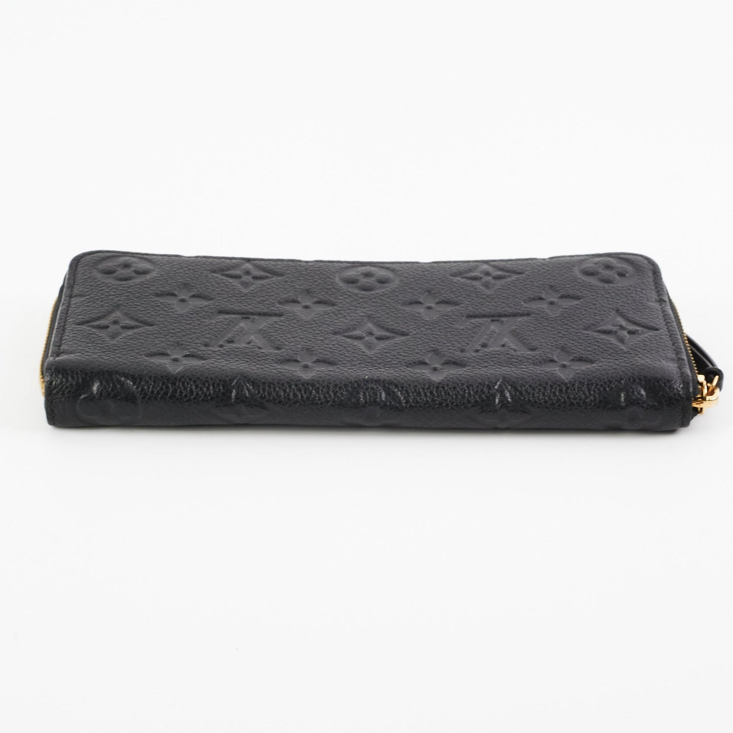 Louis Vuitton Black Long Zippy Wallet