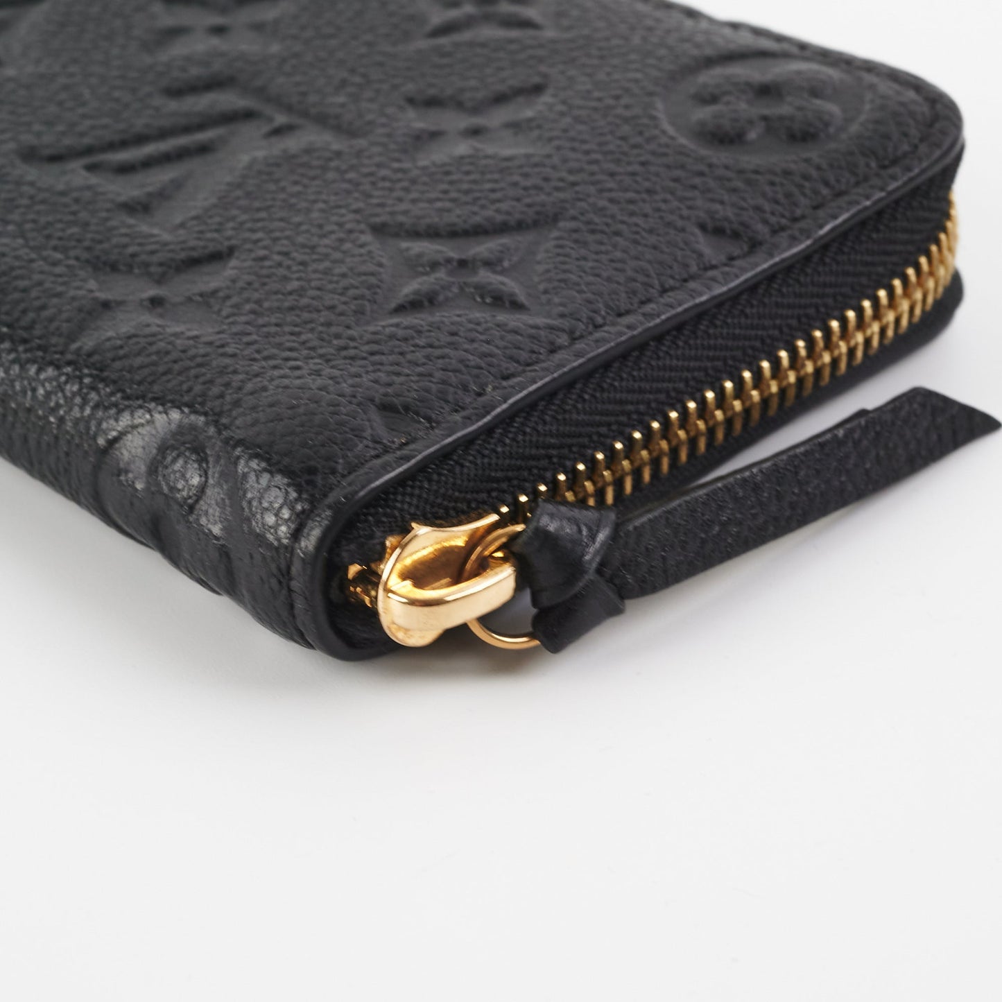 Louis Vuitton Black Long Zippy Wallet