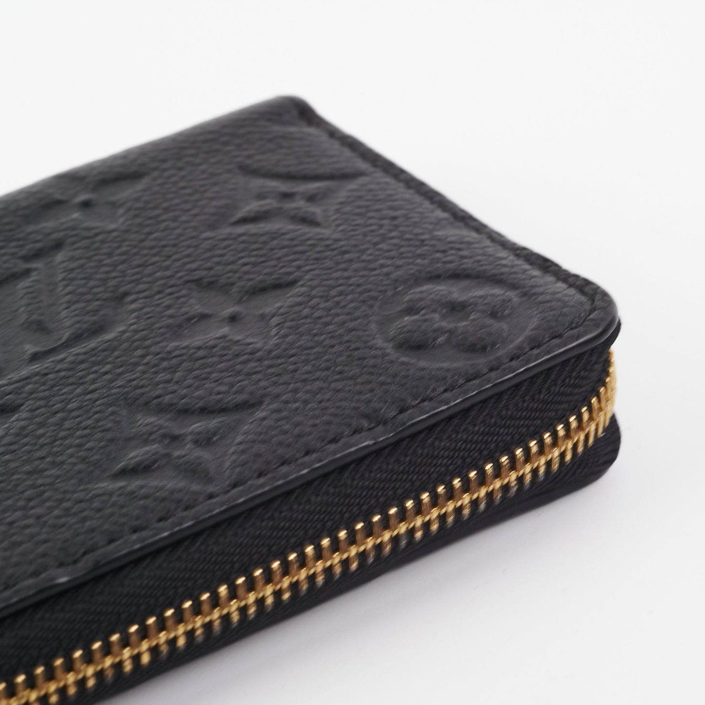 Louis Vuitton Black Long Zippy Wallet