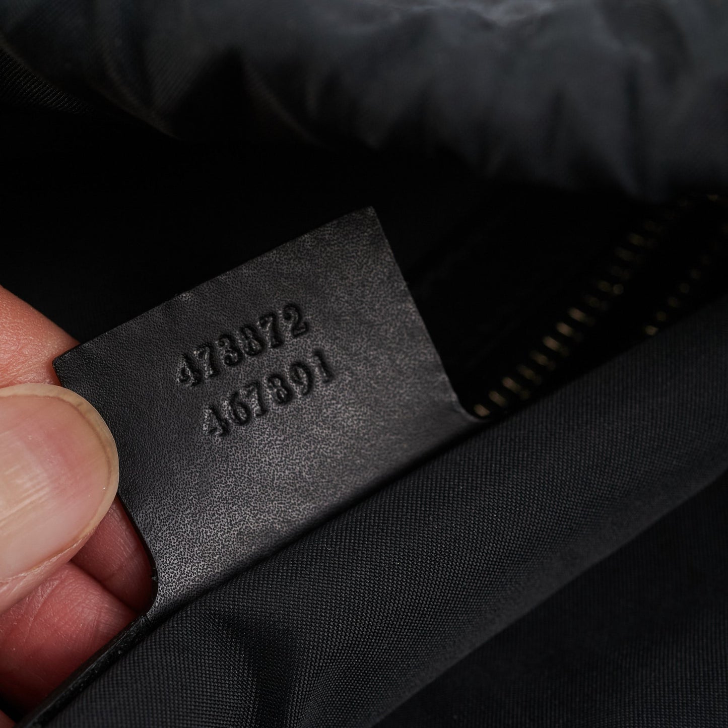 Gucci Ophidia Black Monogram Backpack