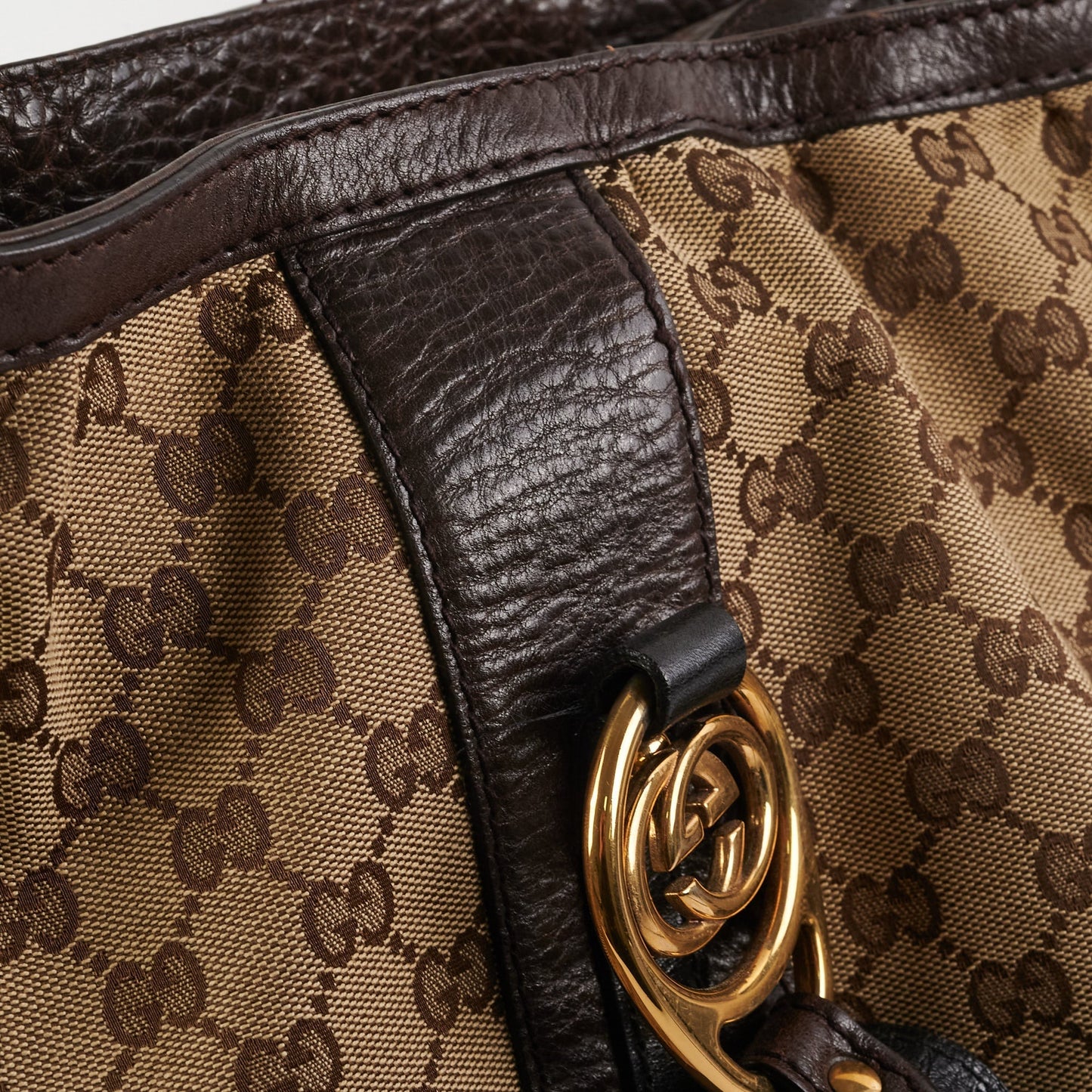 Gucci Tote Bag Brown