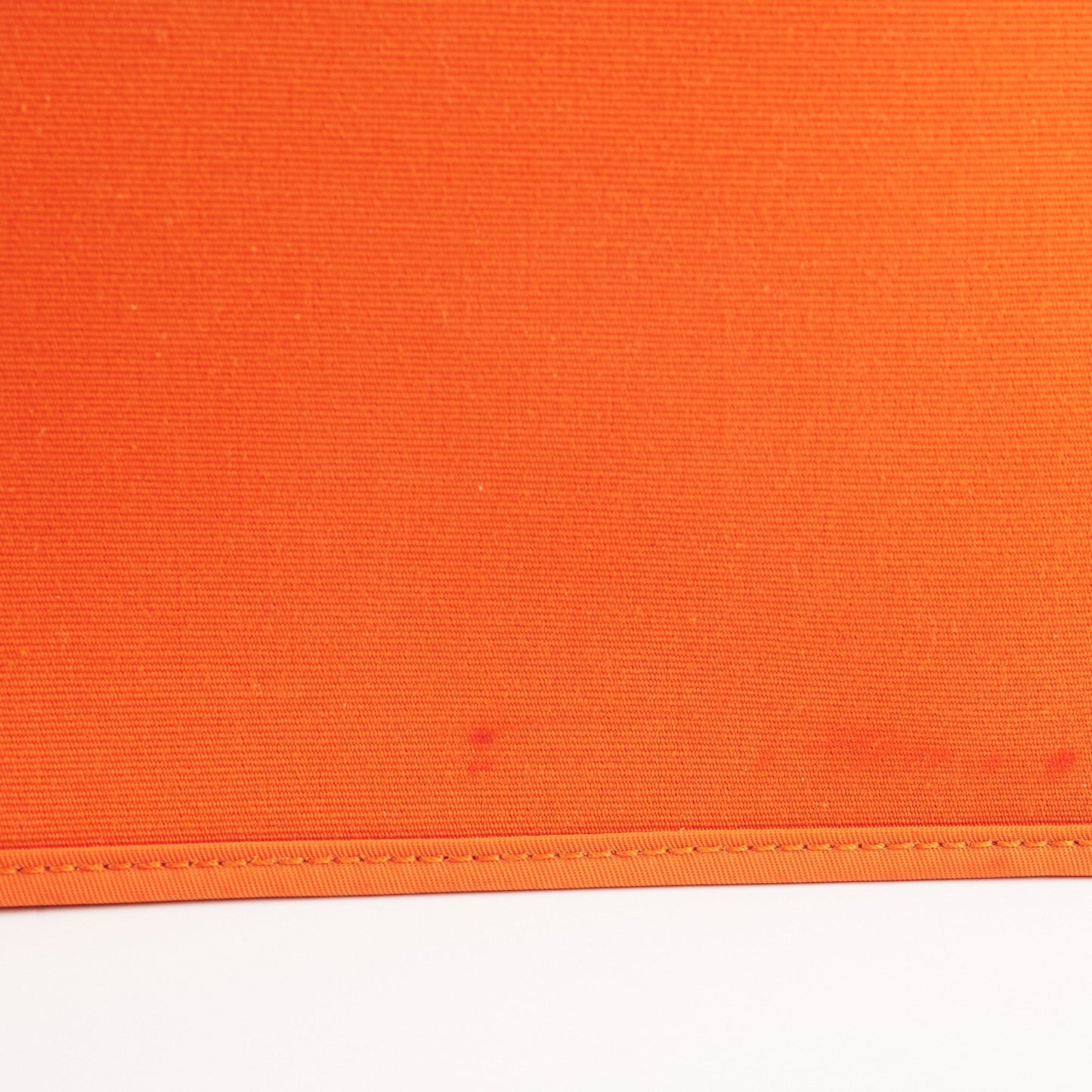 Hermes Herbag 31 Orange/Tan Stamp R Square (2014)