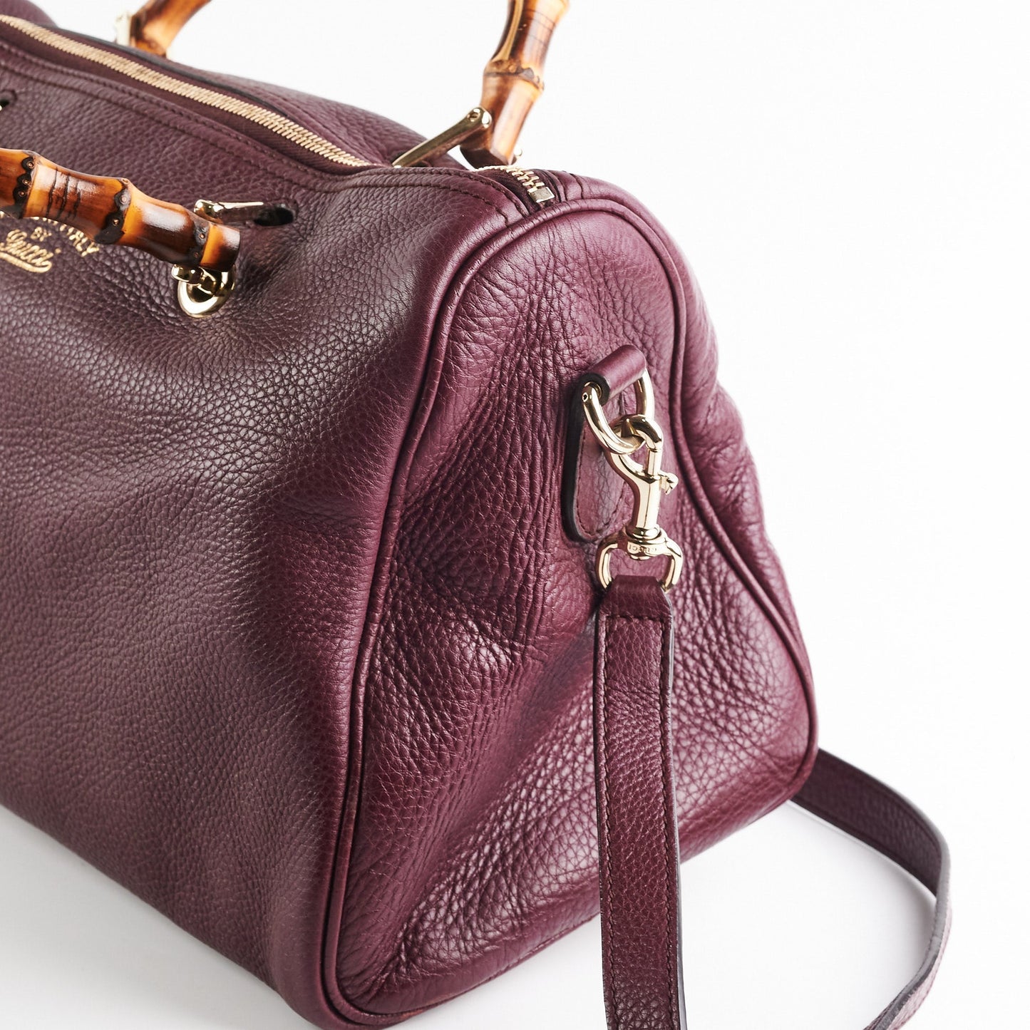 Gucci Bamboo Burgundy Medium