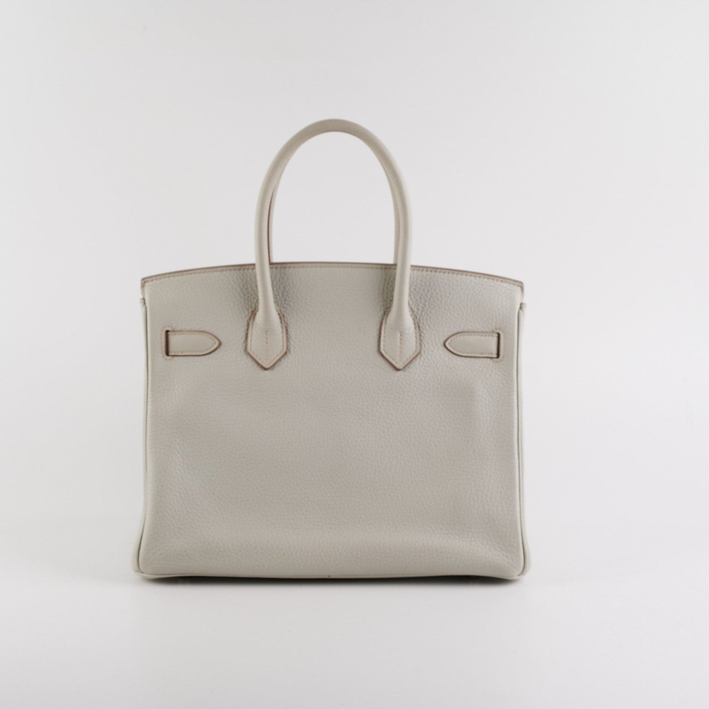 Hermes Birkin 30 Gris Perle Stamp P Square (2012)