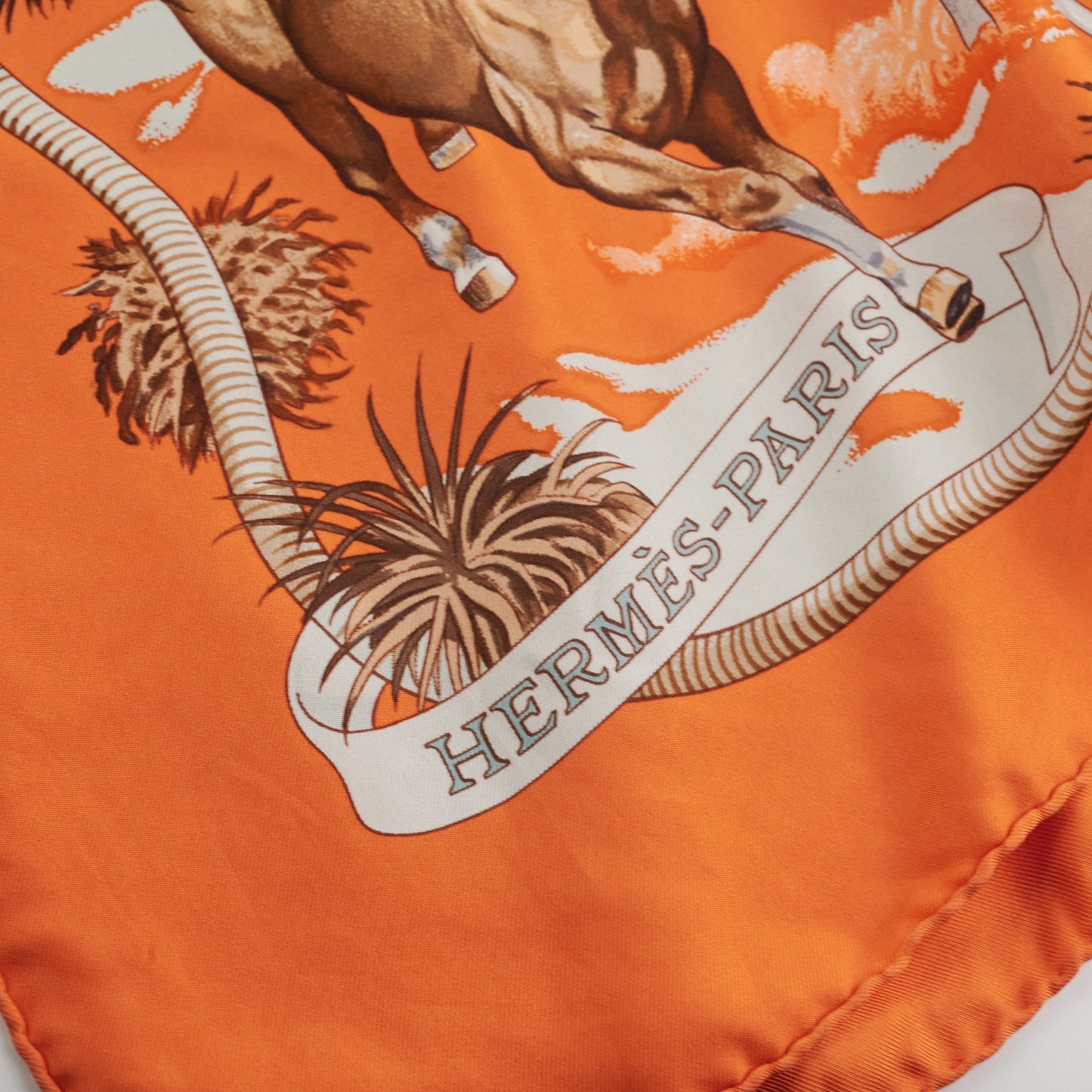 Hermes Scarf Orange