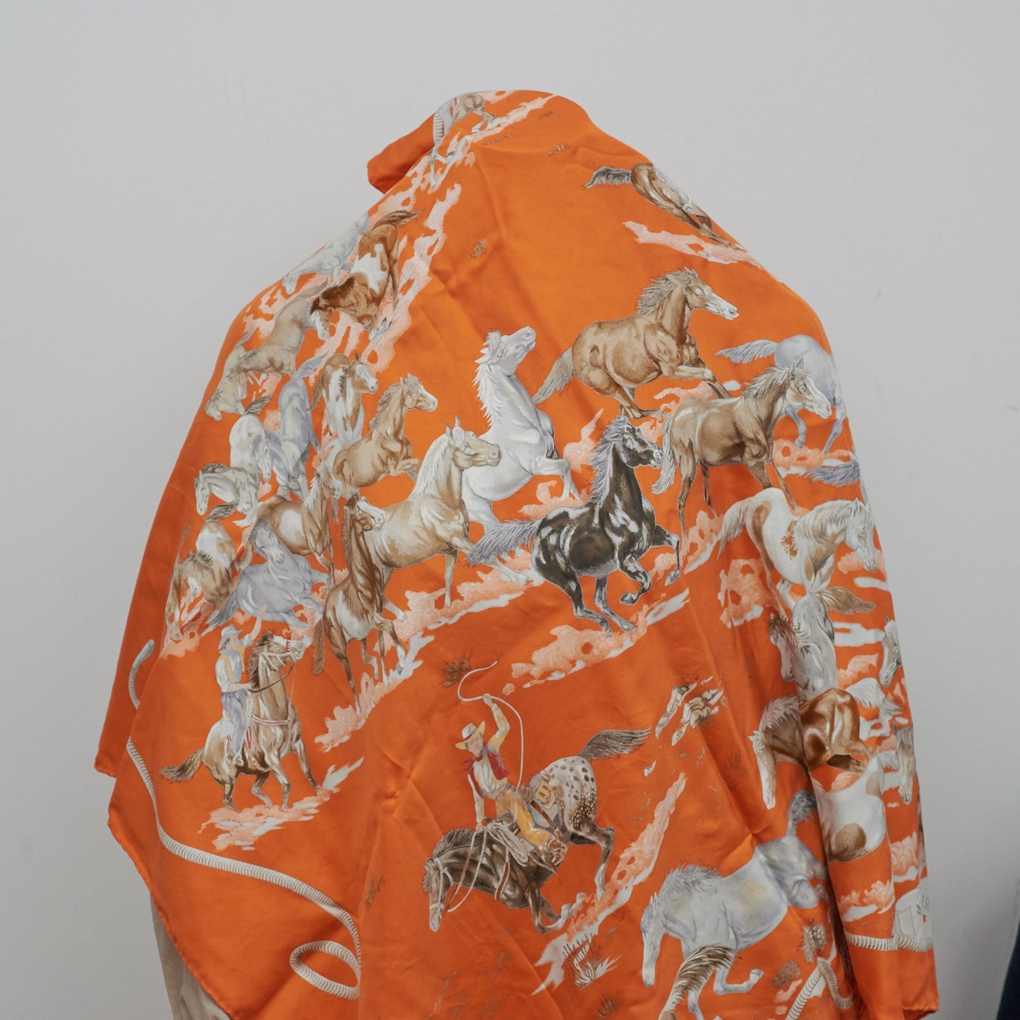 Hermes Scarf Orange
