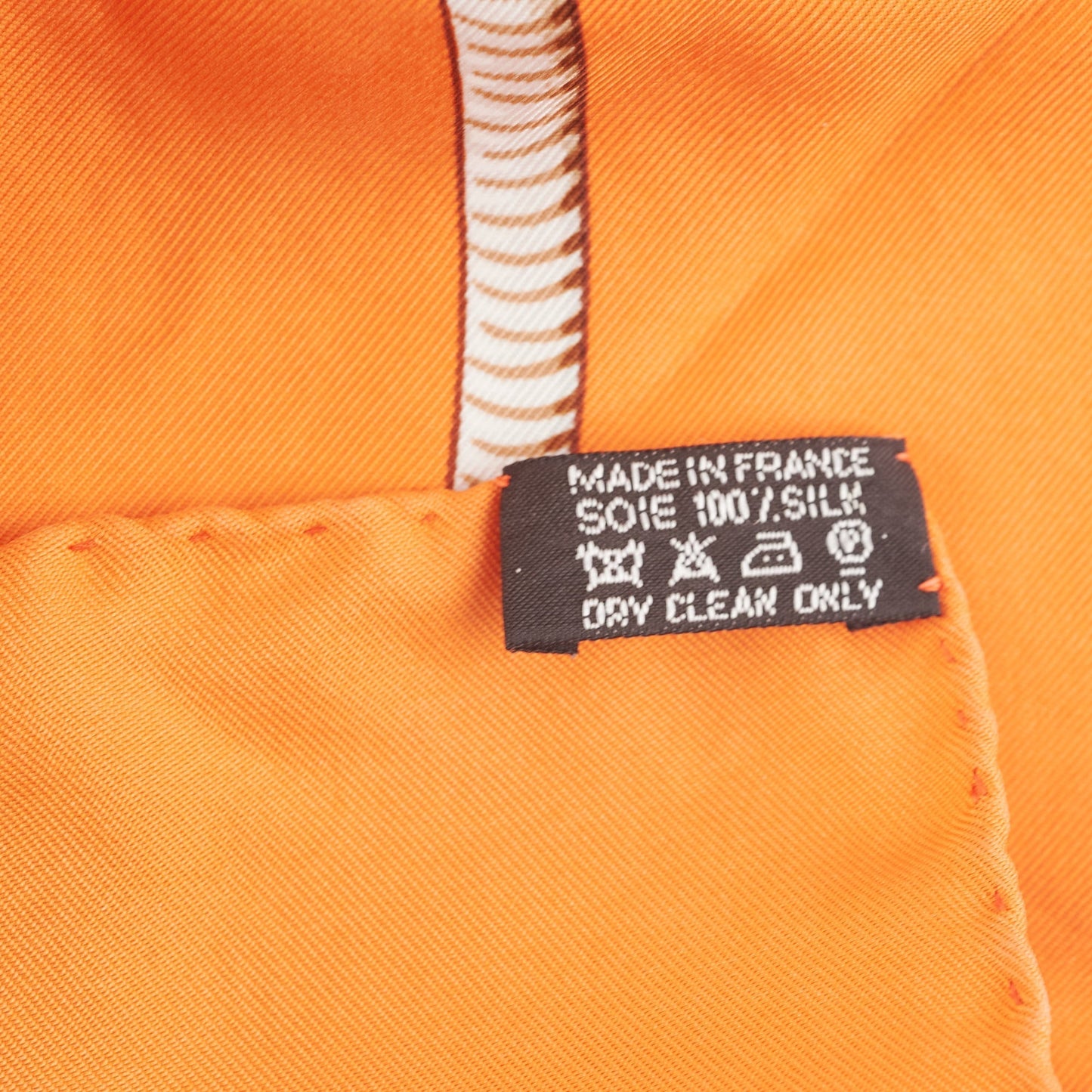 Hermes Scarf Orange