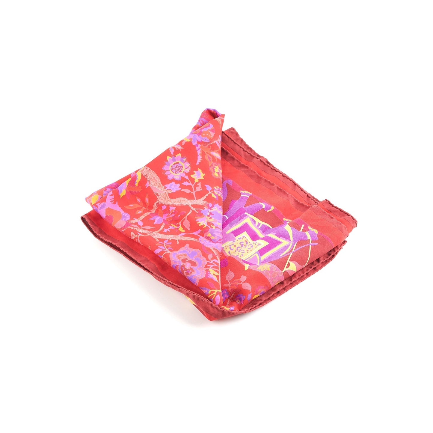 Hermes Scarf Pink/Red