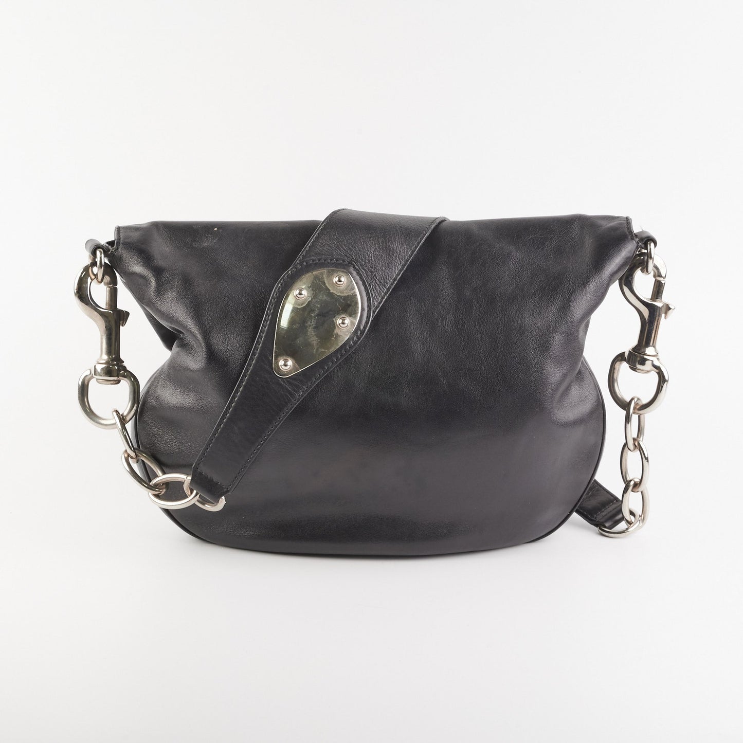 Gucci Messenger Crossbody Bag Large Black