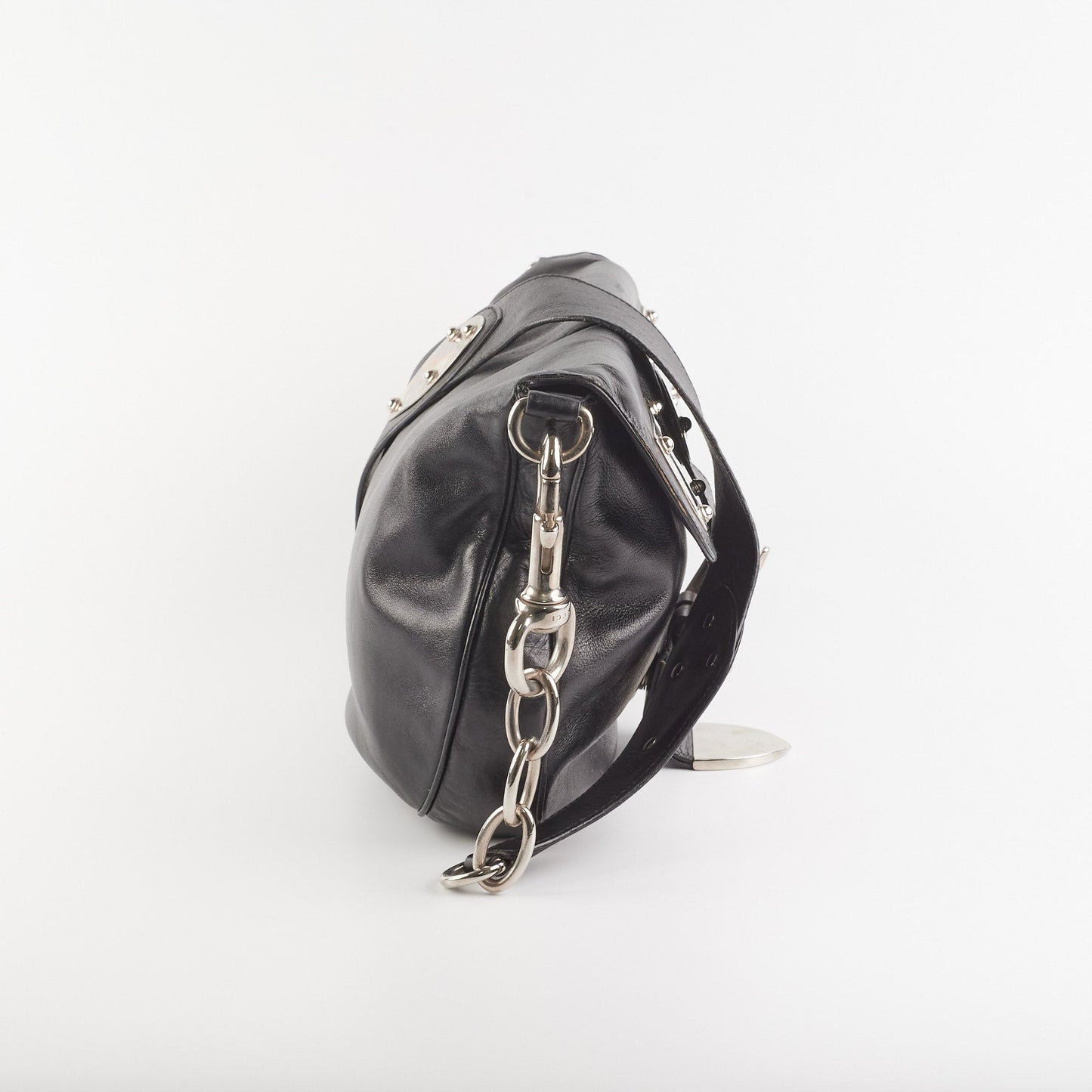 Gucci Messenger Crossbody Bag Large Black