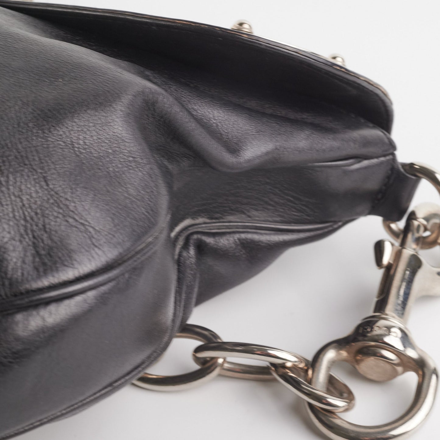 Gucci Messenger Crossbody Bag Large Black