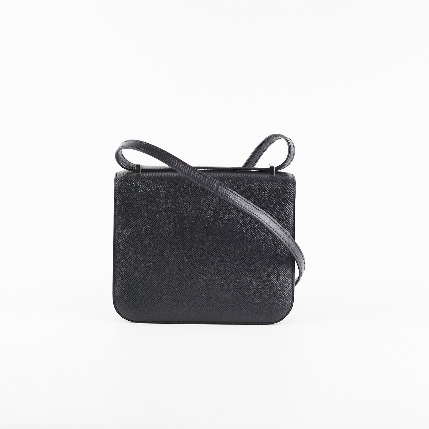 Hermes Constance 18 Epsom Black Stamp T (2015)