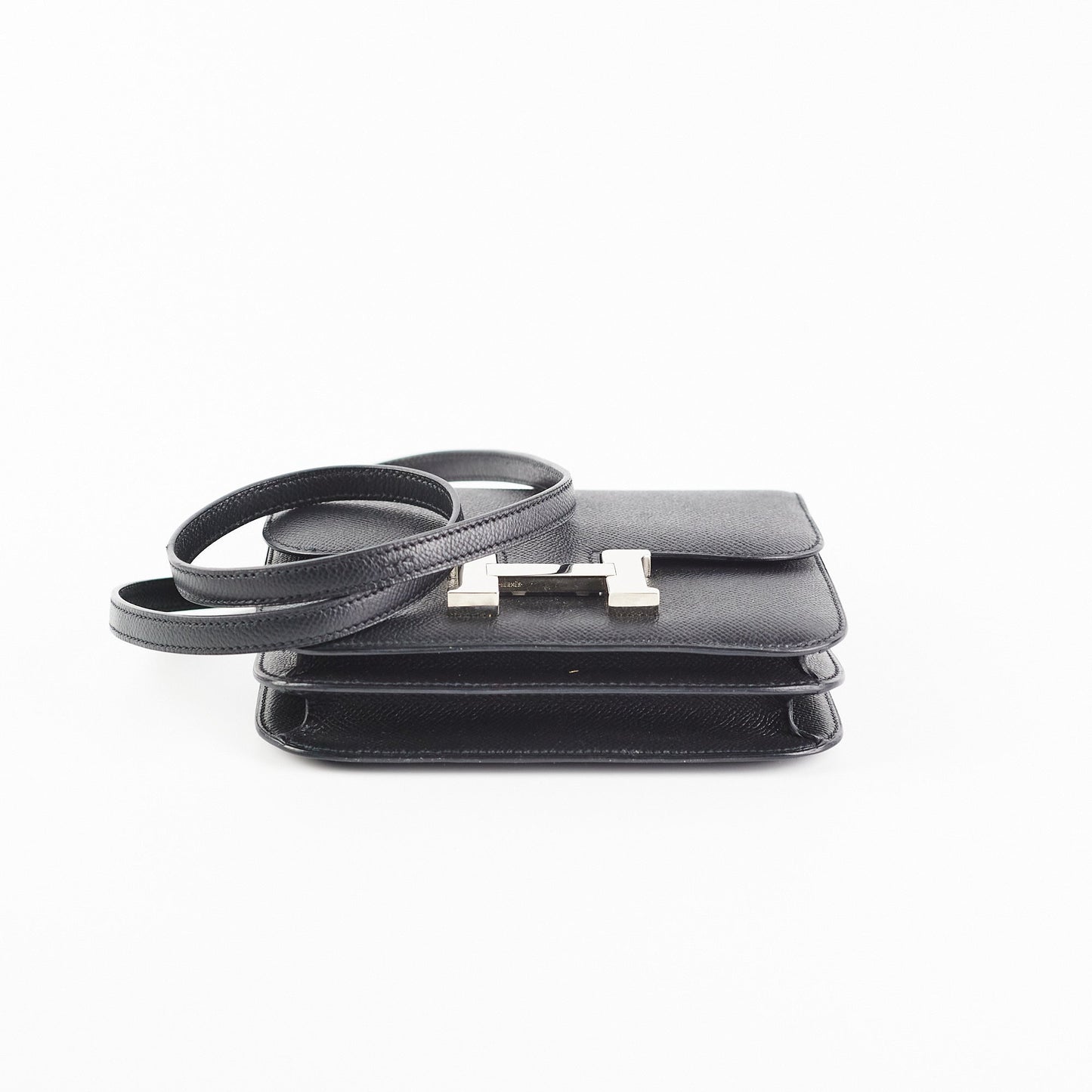 Hermes Constance 18 Epsom Black Stamp T (2015)