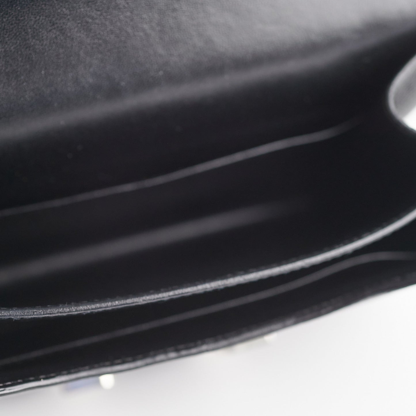 Hermes Constance 18 Epsom Black Stamp T (2015)