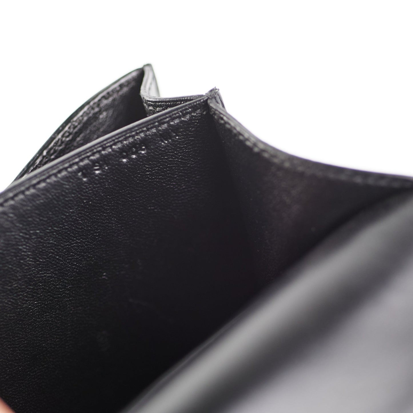 Hermes Constance 18 Epsom Black Stamp T (2015)