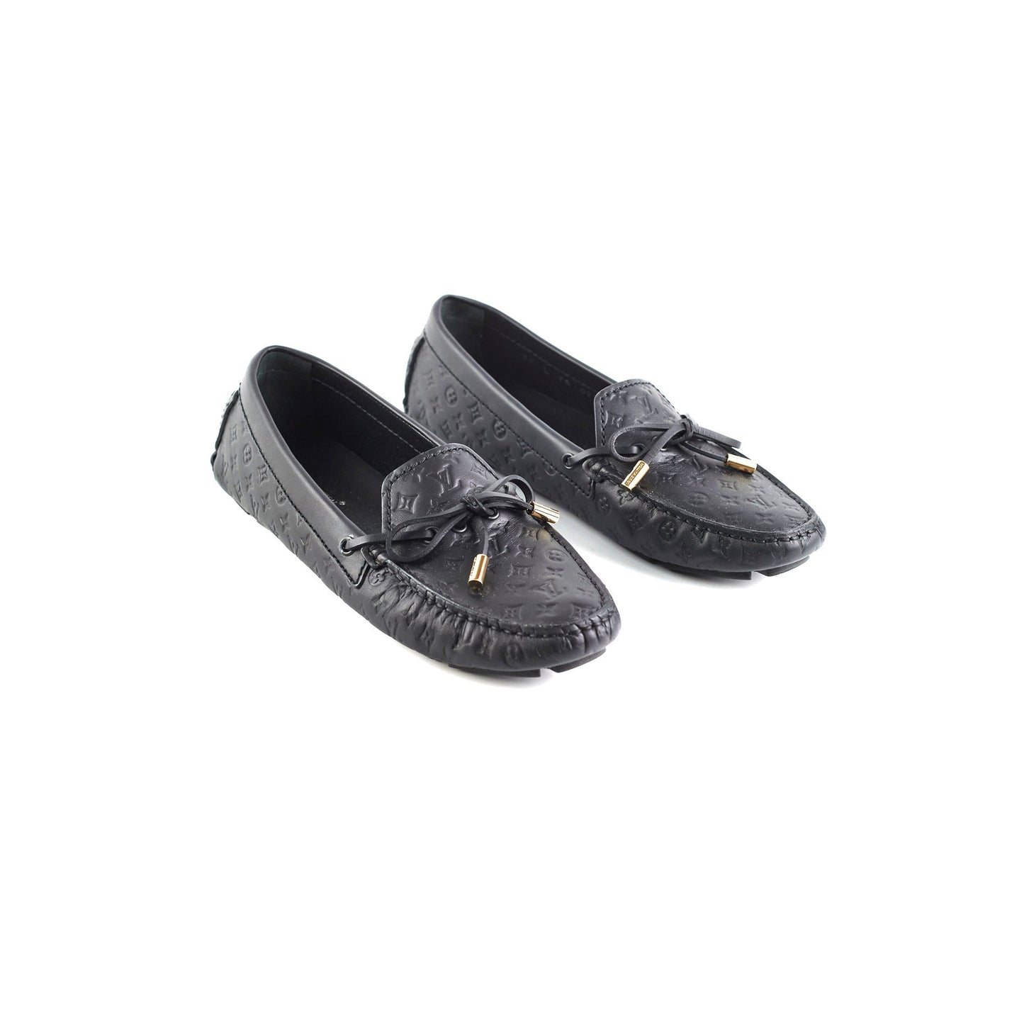 Louis Vuitton Gloria Flat Loafers Black (Size 38)