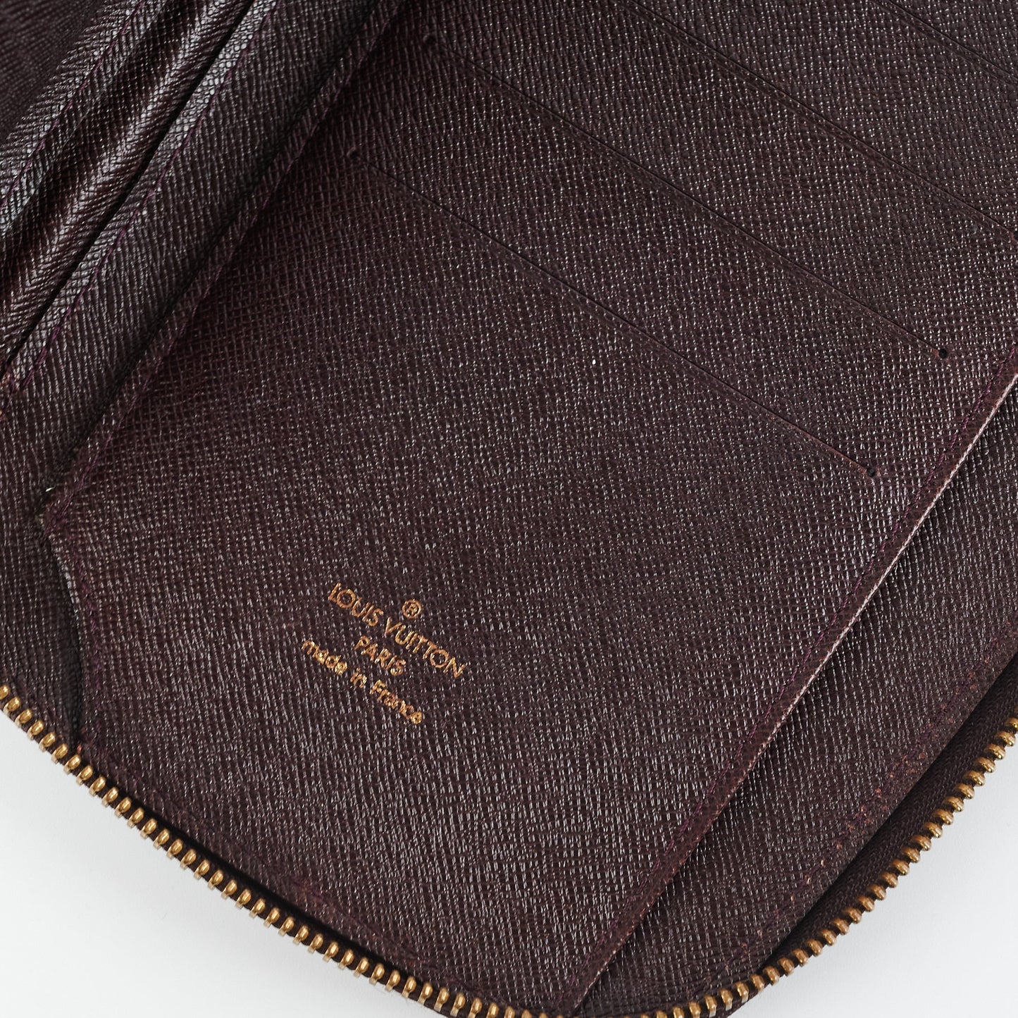 Louis Vuitton Epi Pouch Dark Purple/Brown