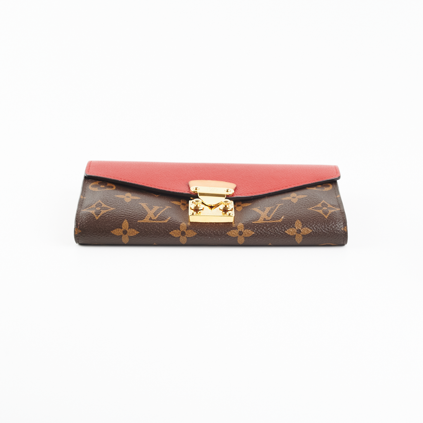 Louis Vuitton Bifold Pallas Wallet Red